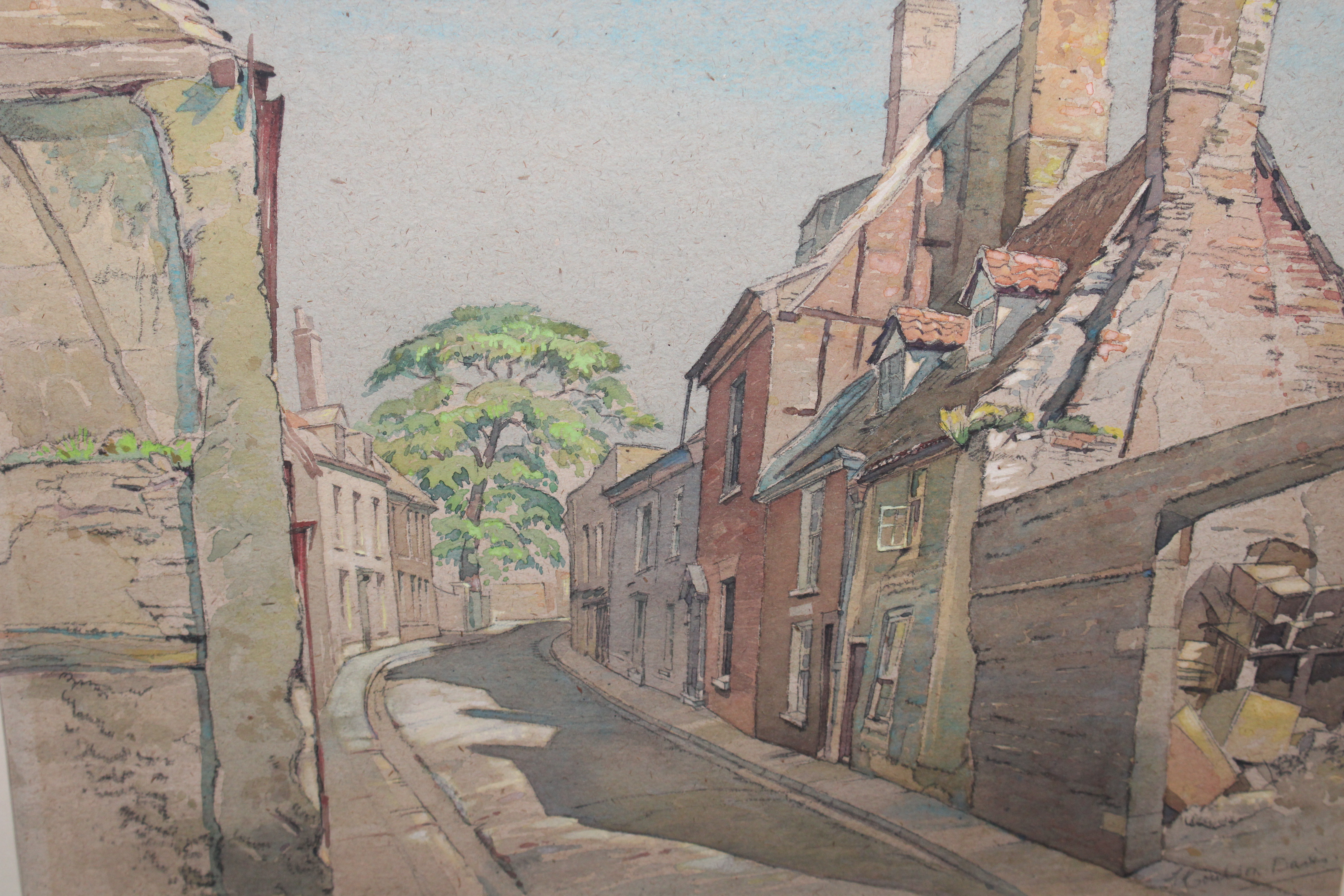 Frederick Coulson-Davis, view of a Suffolk Street, - Image 2 of 3