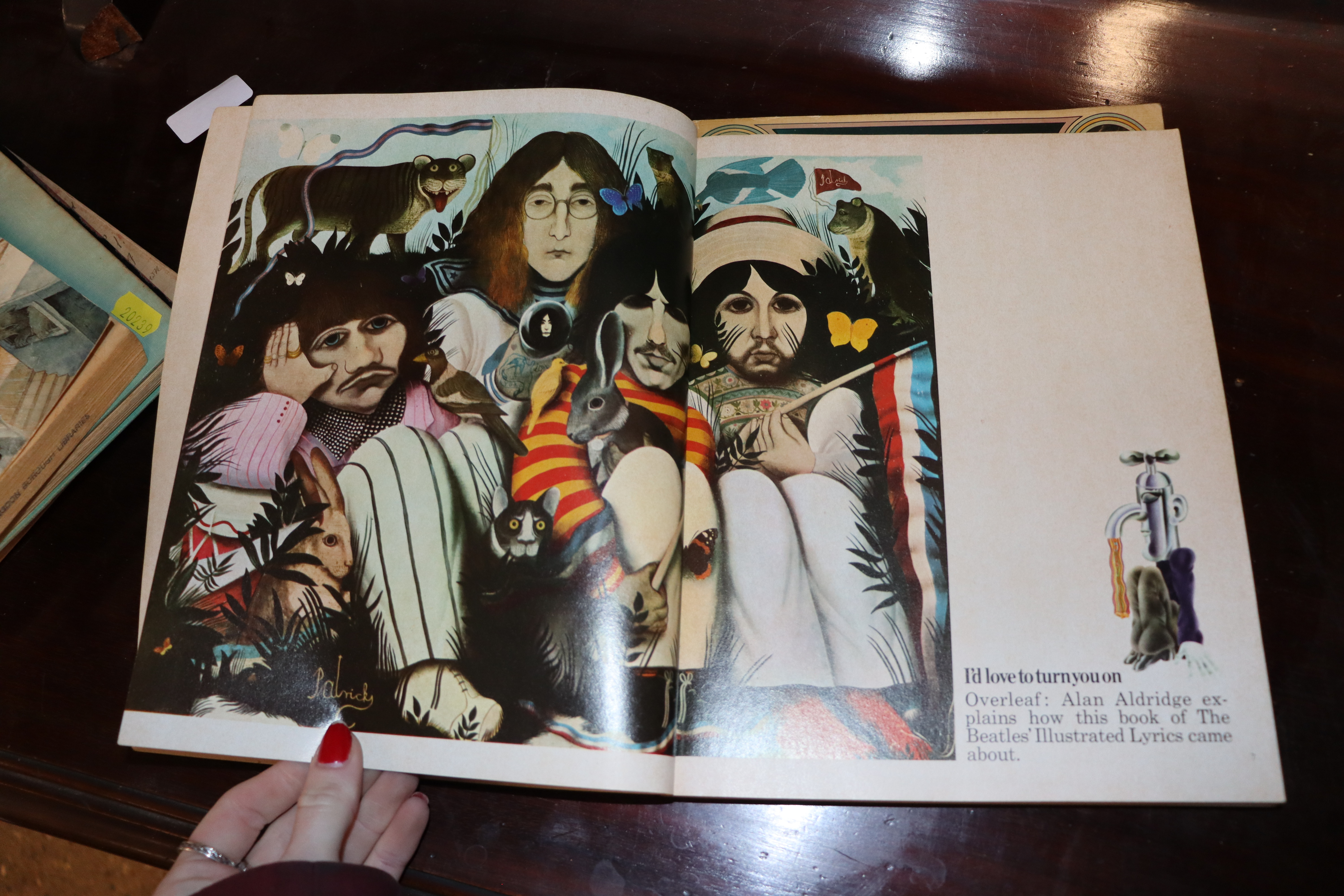 Two Beatles Illustrated books - Image 4 of 14