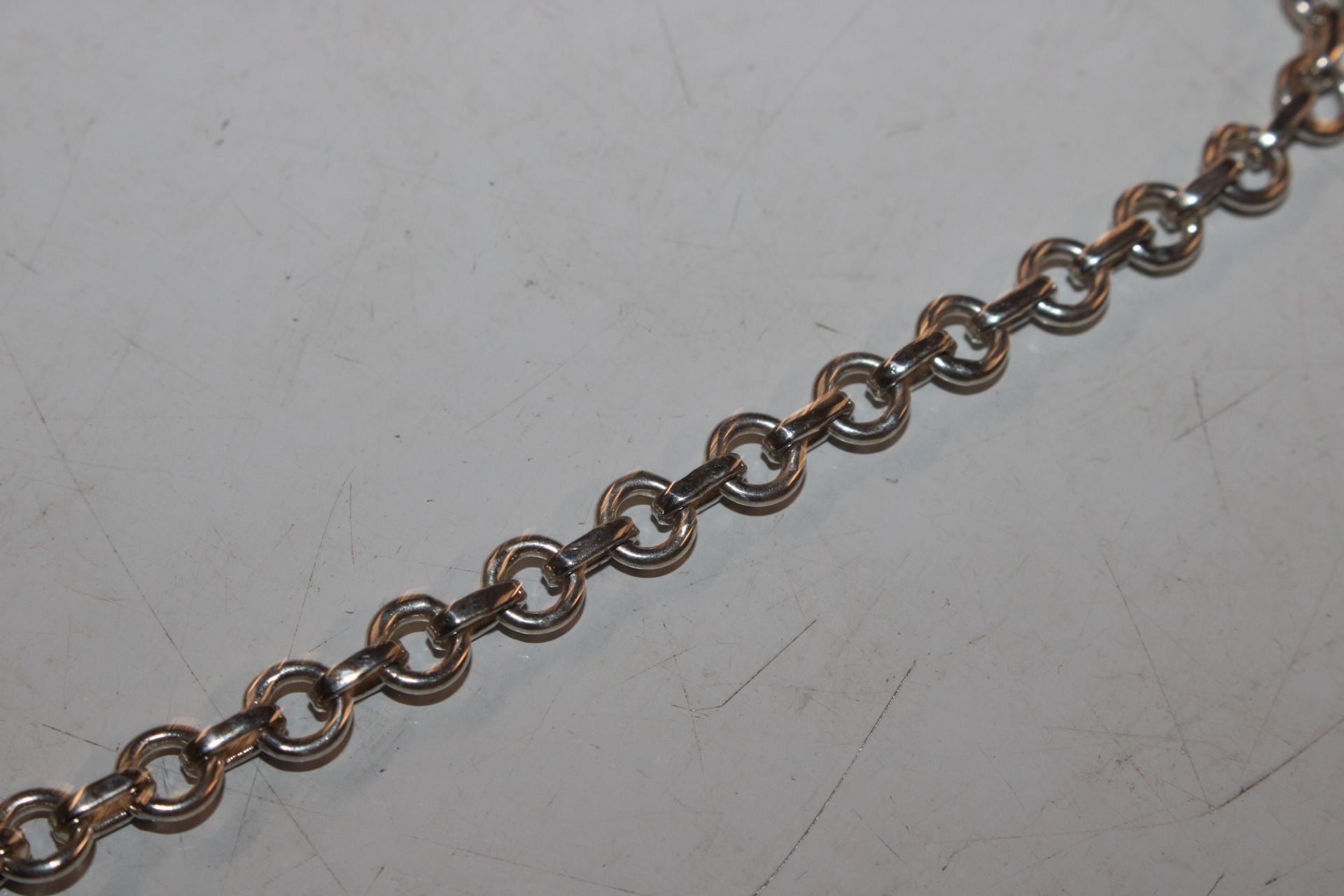 A Sterling silver and Larimer necklace, approx. 34 - Image 3 of 6
