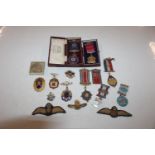 A collection of silver gilt and other Masonic meda