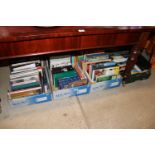 Four boxes of various books