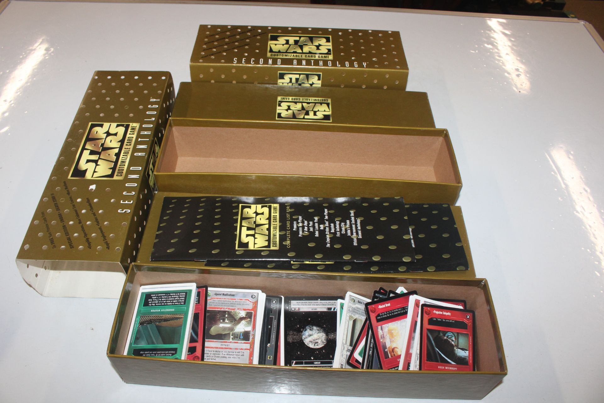 Two boxes of Star Wars customisable card games; and - Image 2 of 6