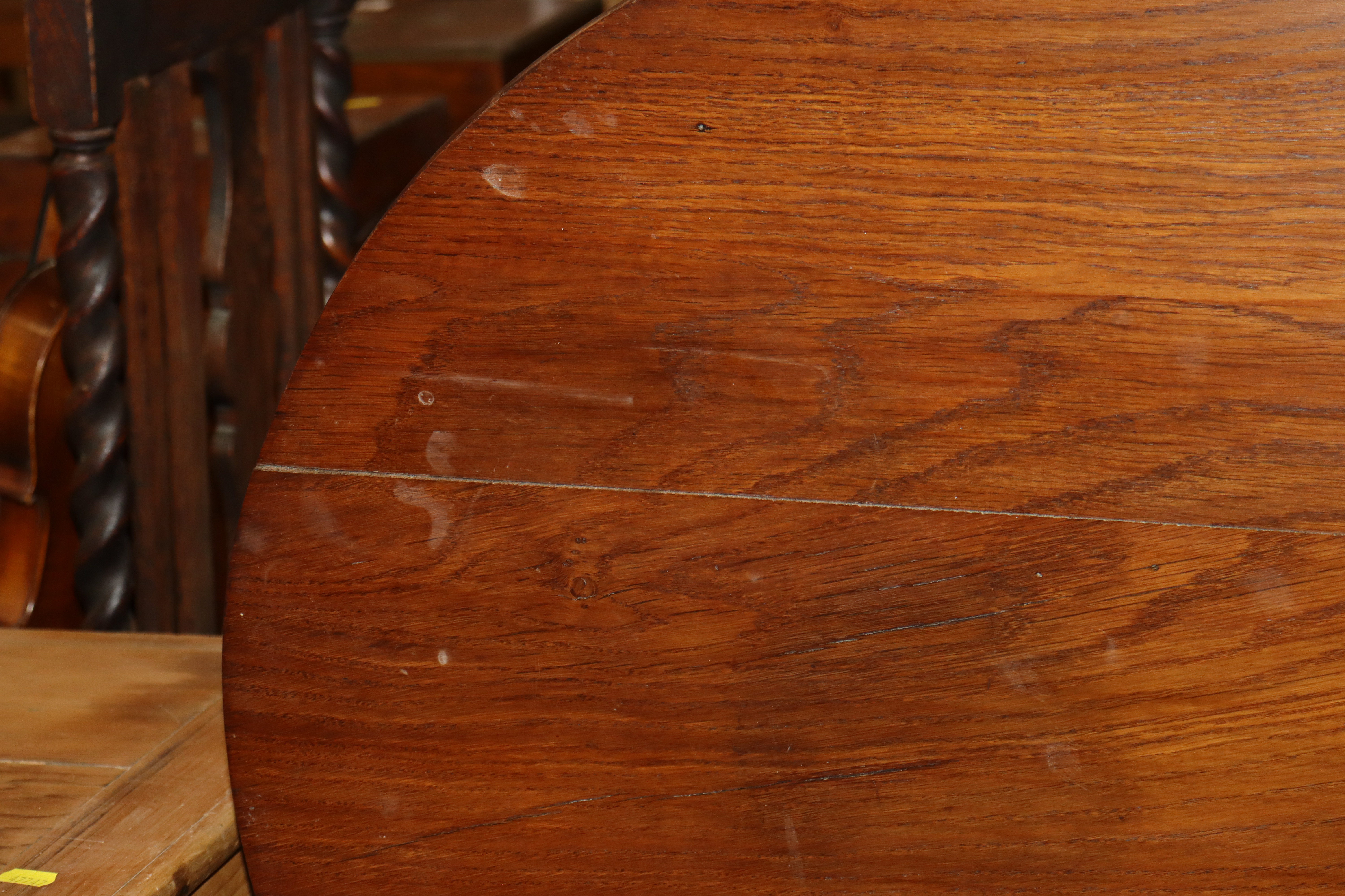 A 19th Century snap top table AF - Image 2 of 2