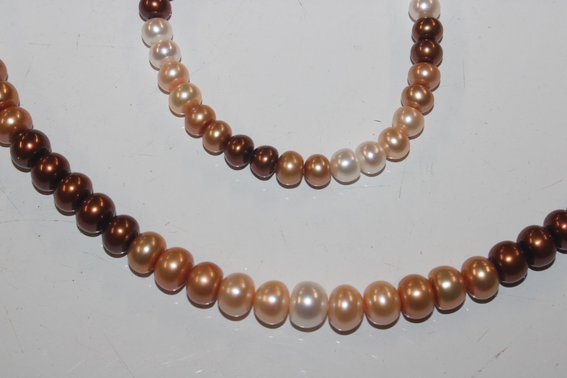 A suit of Honora cultured pearl and Sterling silve - Image 3 of 7