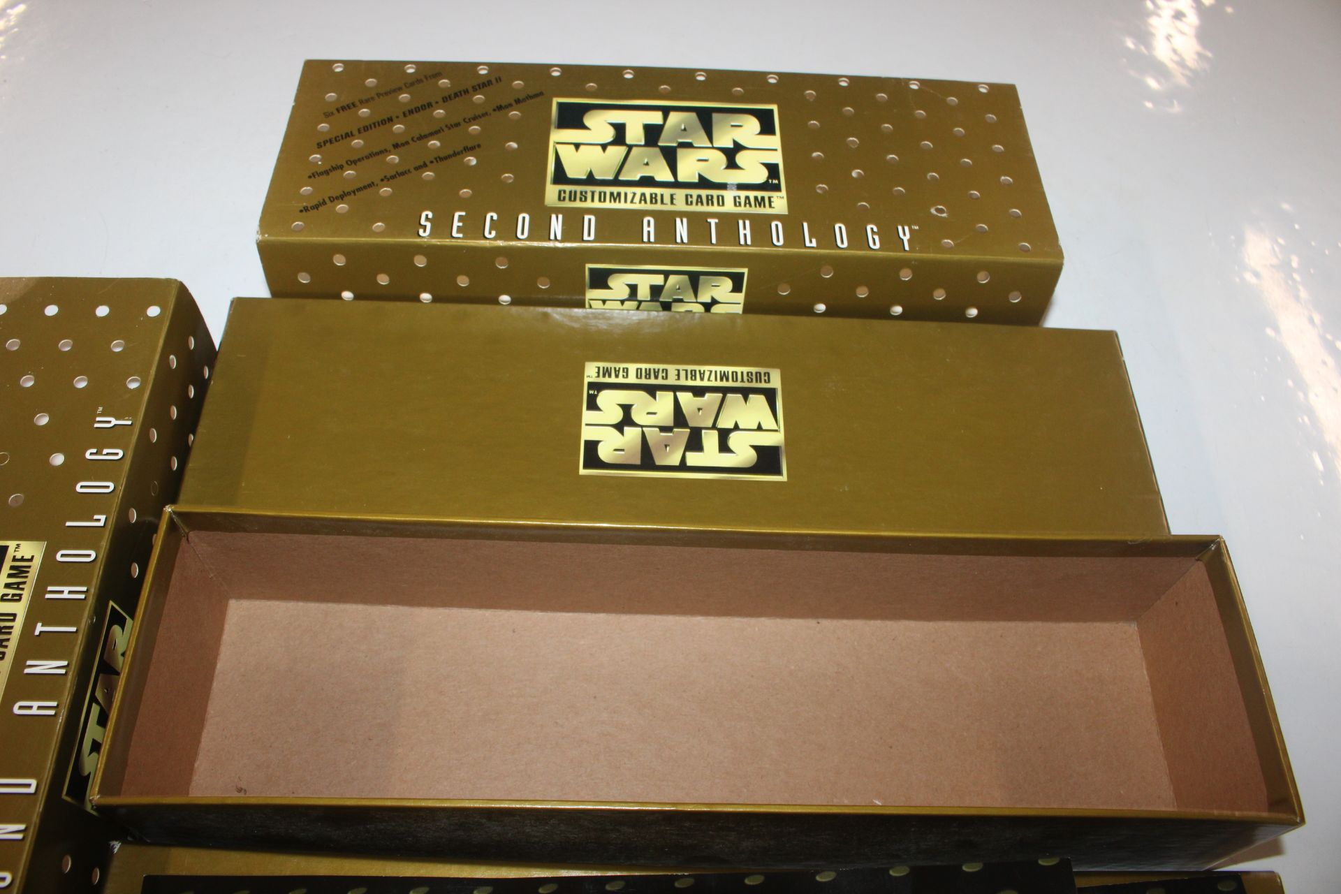 Two boxes of Star Wars customisable card games; and - Image 3 of 6