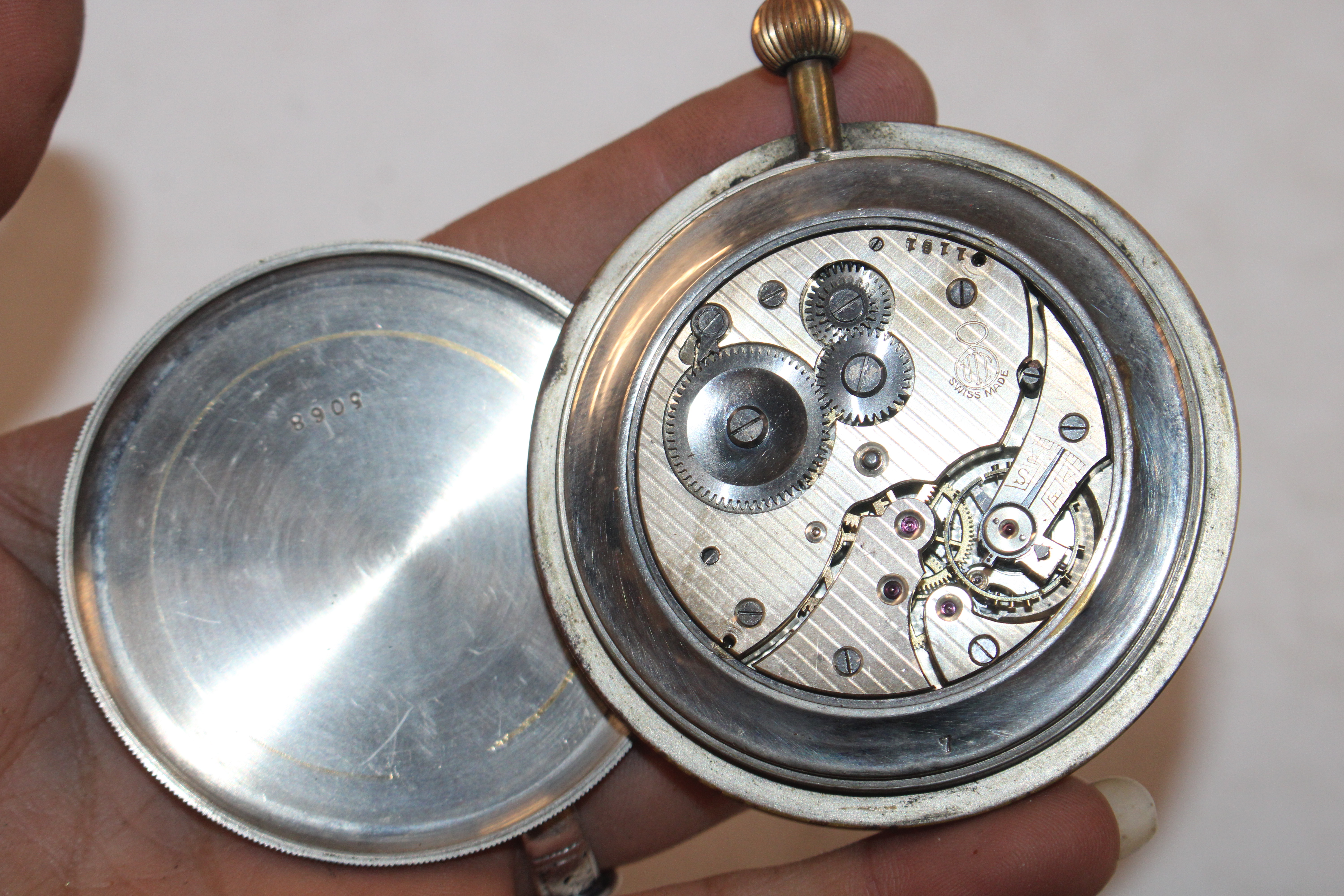 A tray of various pocket watches and parts for spa - Image 4 of 13