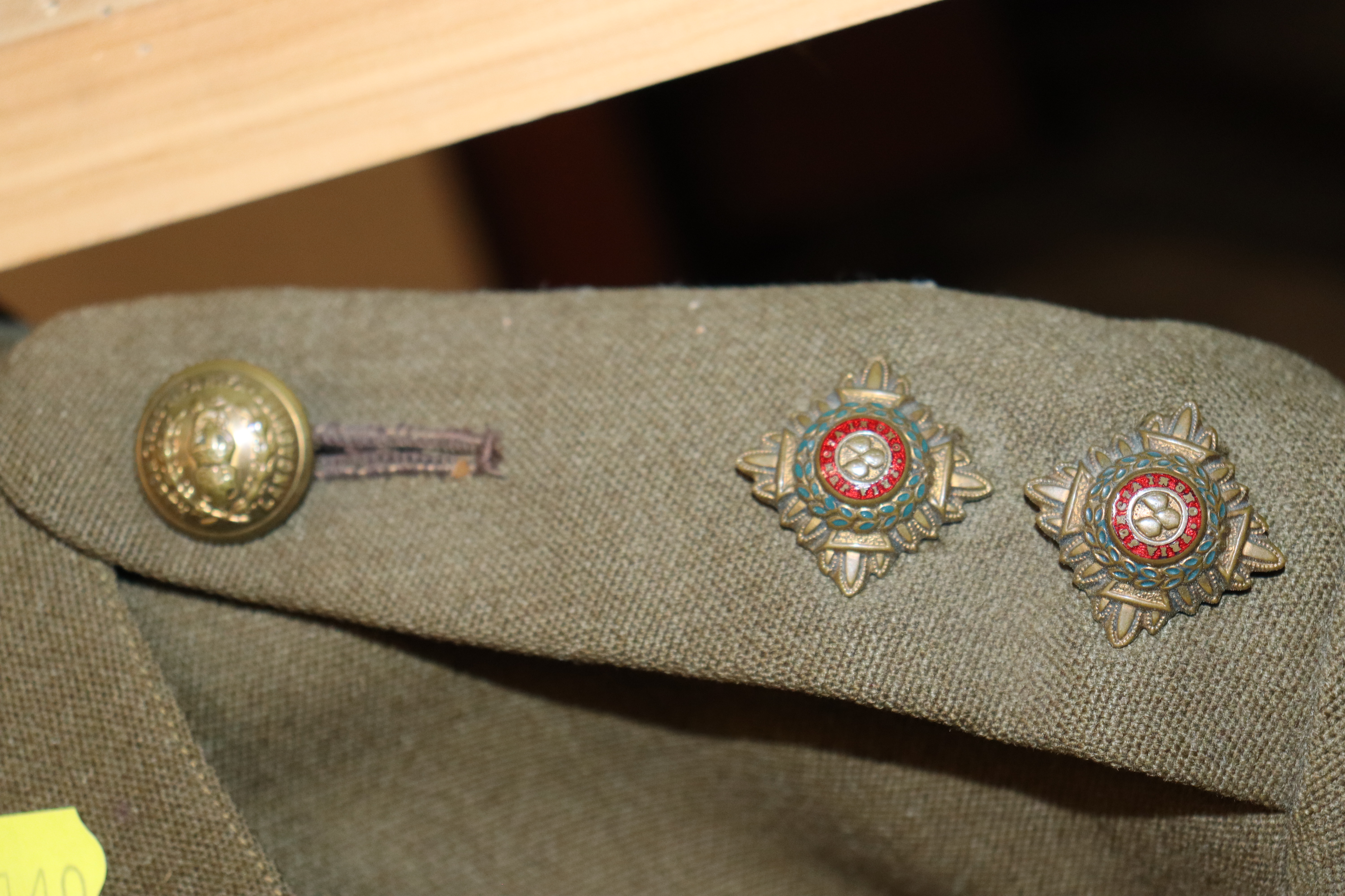 An East Lancs. Regiment jacket and a vintage gille - Image 4 of 6