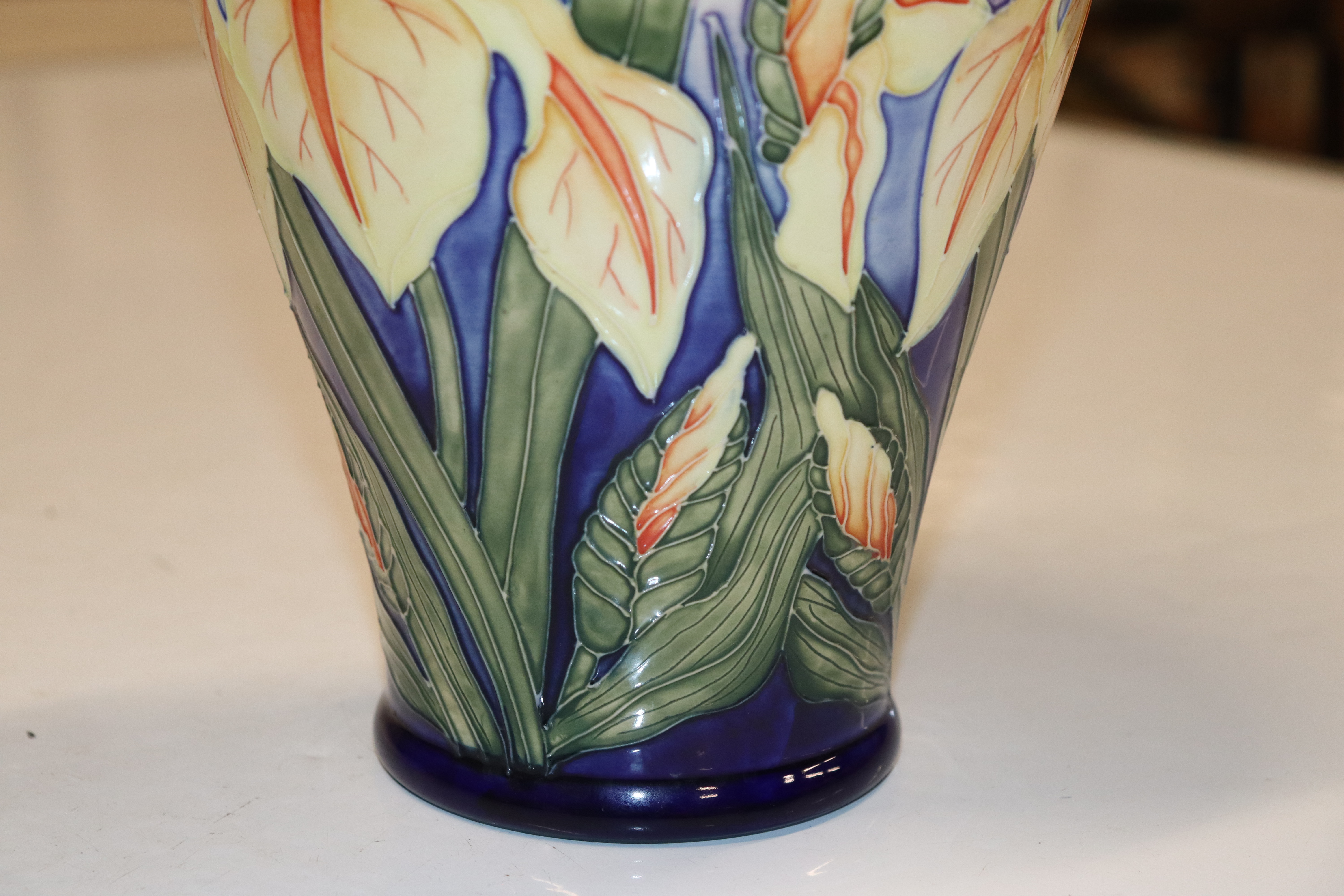 A Moorcroft Pottery vase having floral decoration, - Image 13 of 17