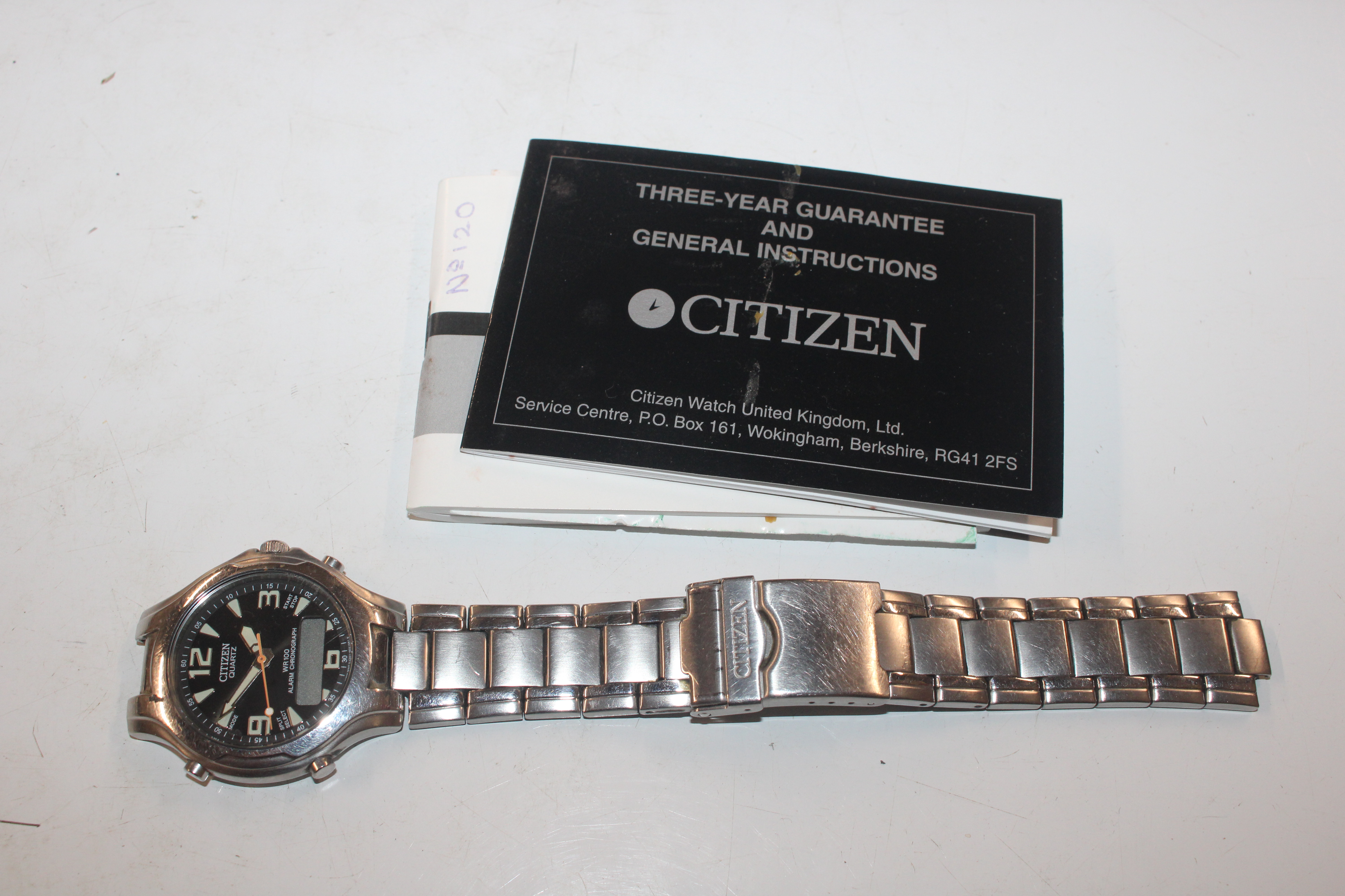 A box of assorted wrist watches to include Citizen - Image 2 of 10