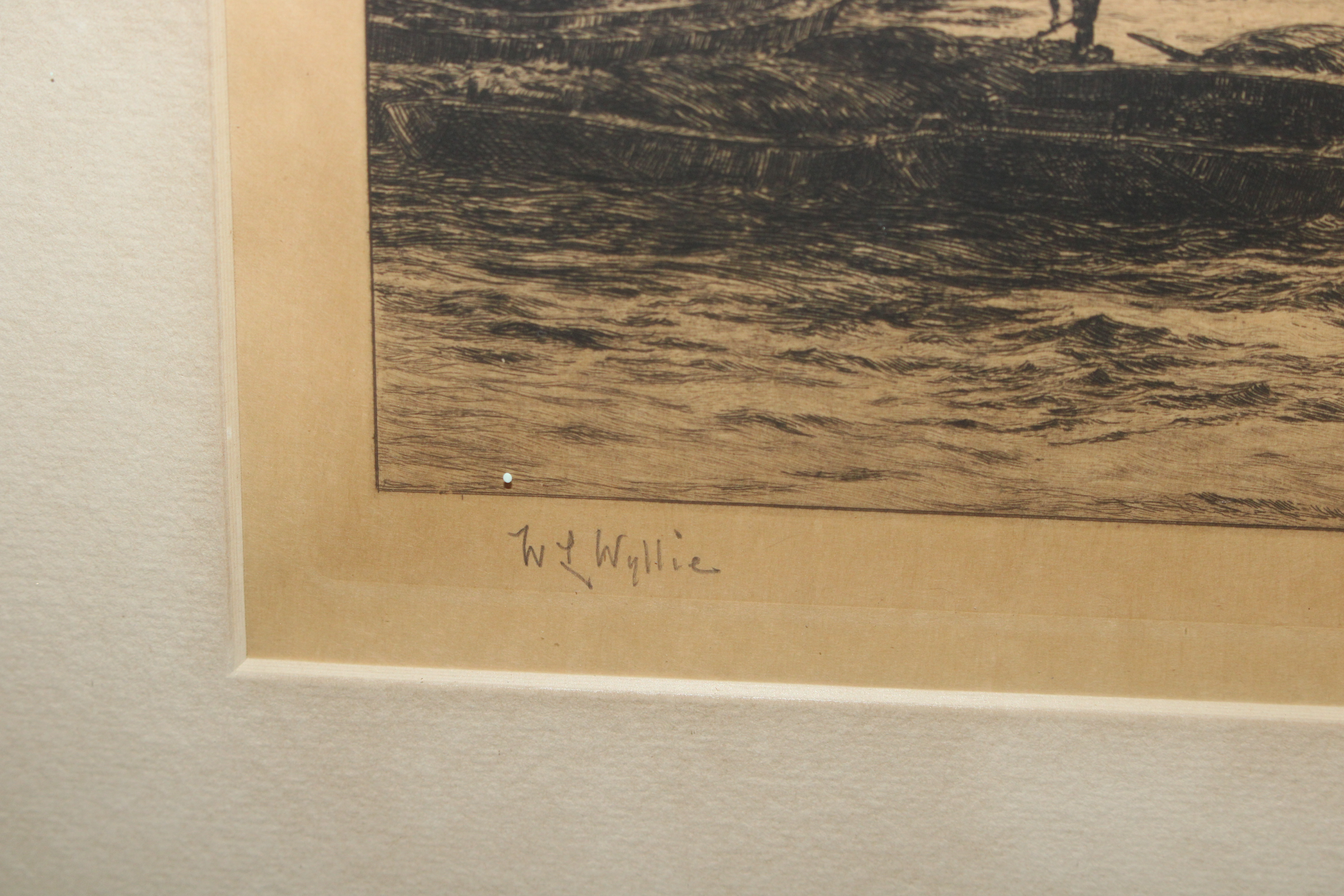 William Lionel Wyllie, pencil signed print "The Po - Image 3 of 3