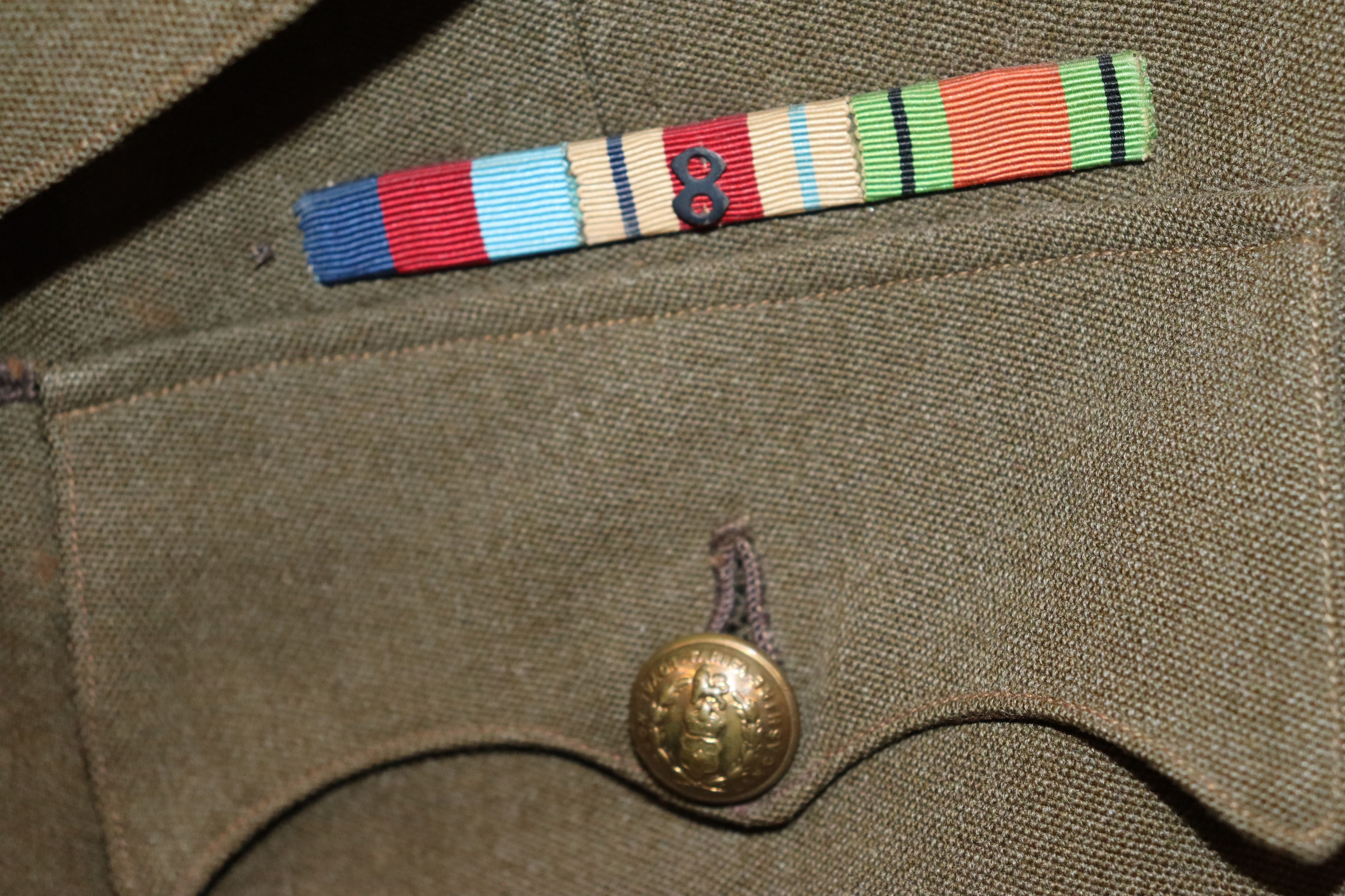 An East Lancs. Regiment jacket and a vintage gille - Image 3 of 6