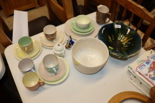 A quantity of various china to include Branksome t