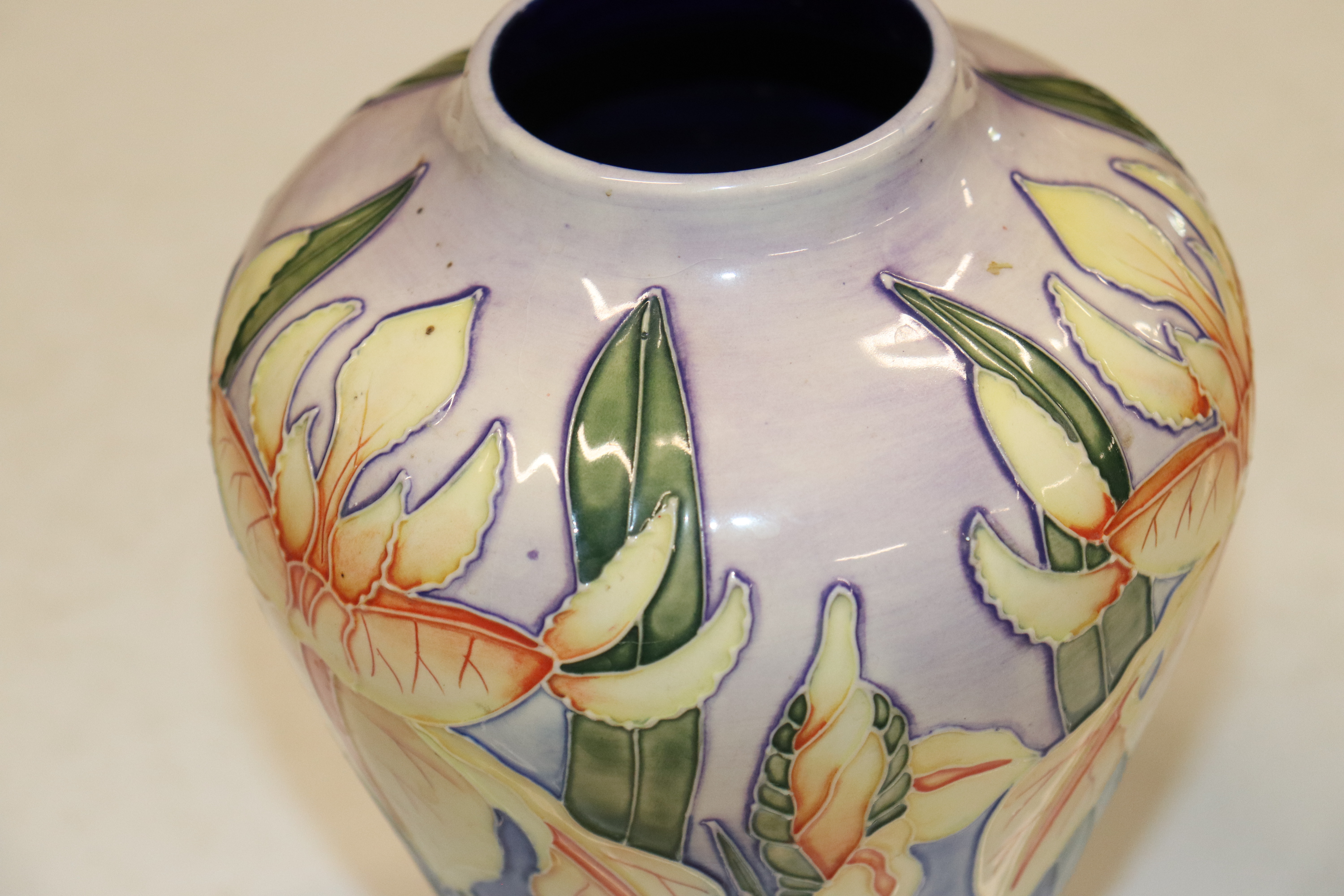 A Moorcroft Pottery vase having floral decoration, - Image 11 of 17