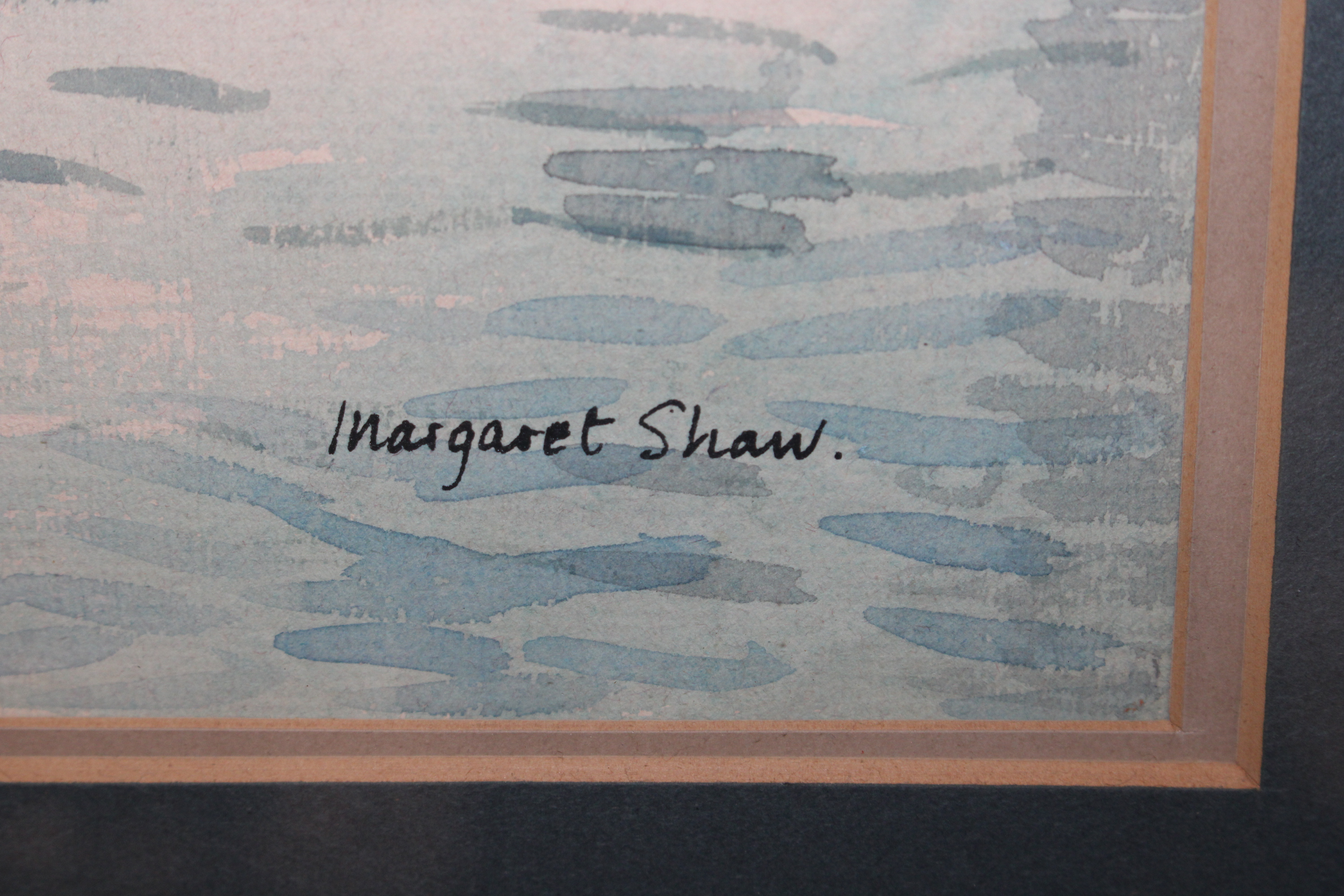 Margaret Shaw, watercolour study of a Venetian sce - Image 3 of 3