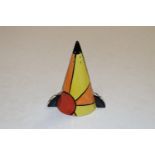 A Lorna Bailey, "Sunburst" sugar shaker