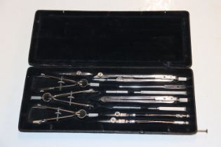 A cased Draughtsman set marked Germany (Windmill M