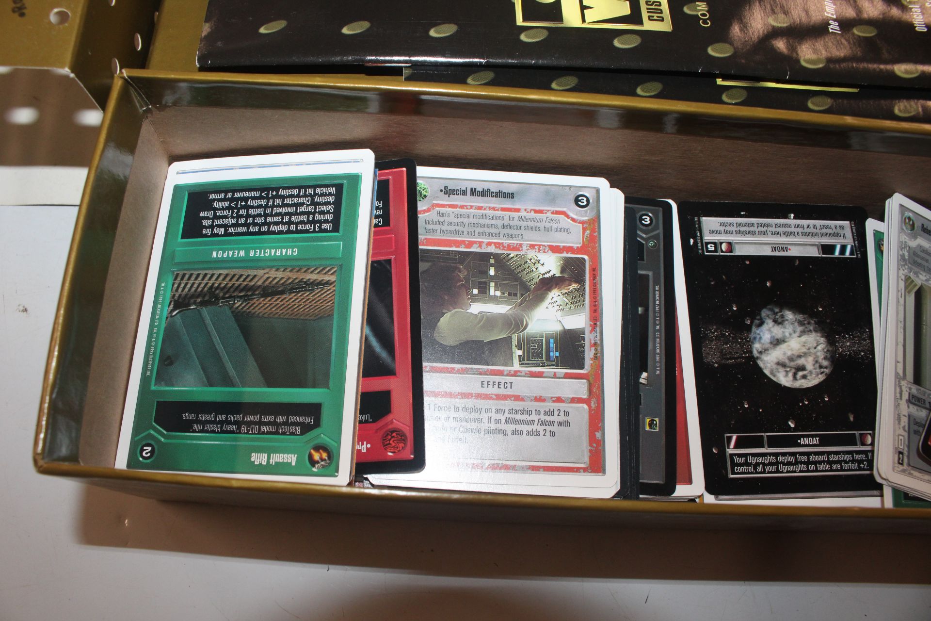 Two boxes of Star Wars customisable card games; and - Image 4 of 6