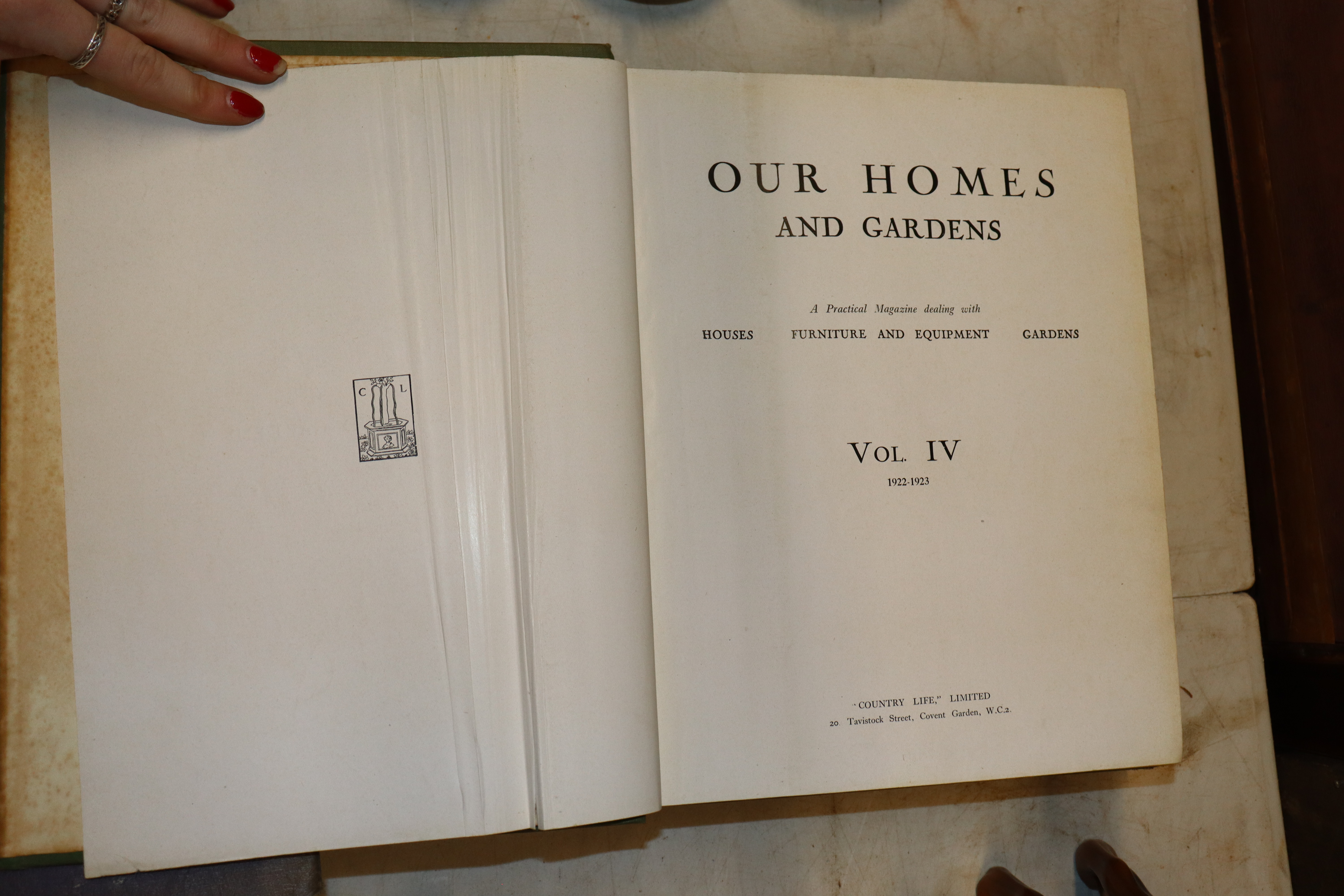 Our Homes and Gardens 1919-1923, four volumes Coun - Image 5 of 5