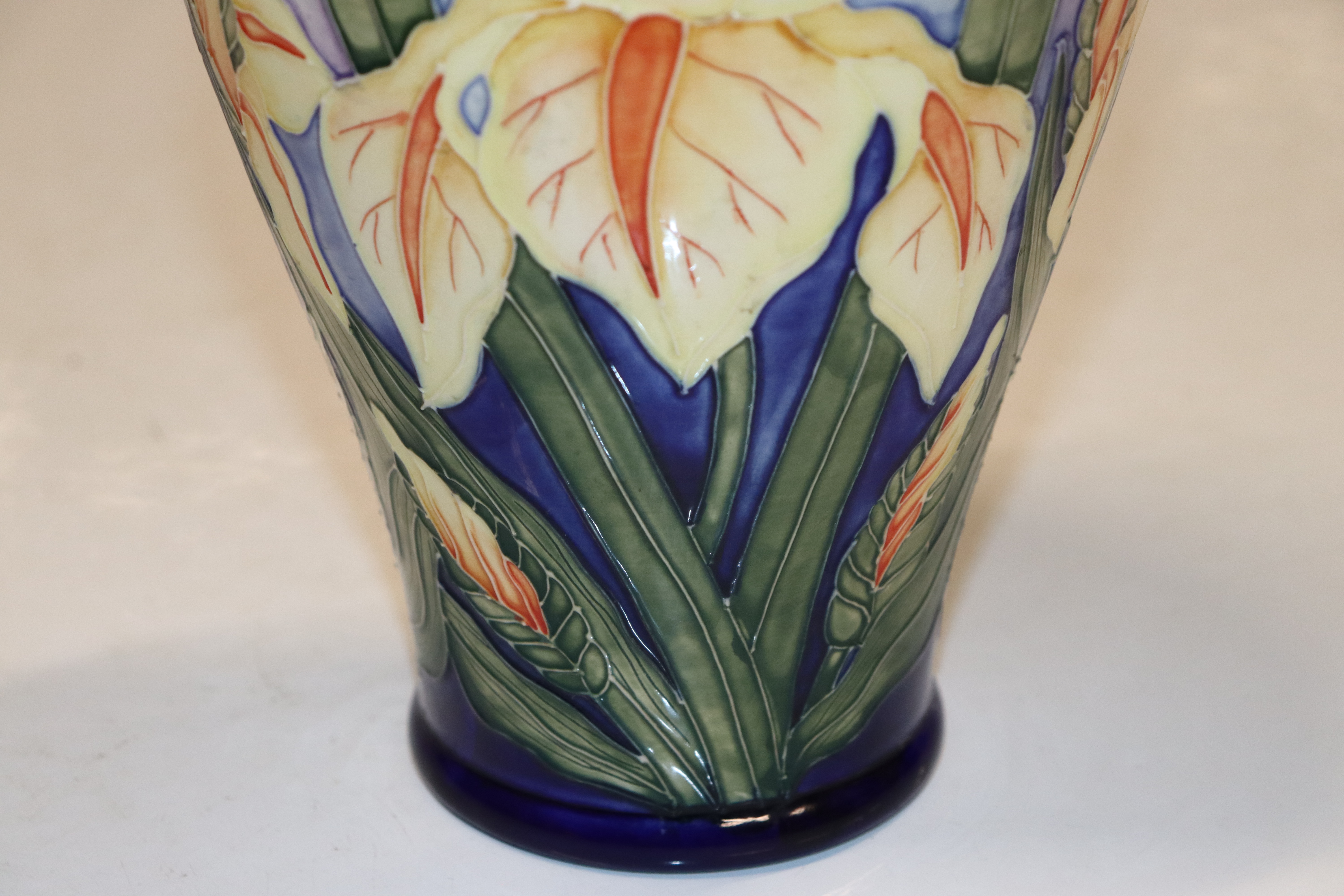 A Moorcroft Pottery vase having floral decoration, - Image 4 of 17