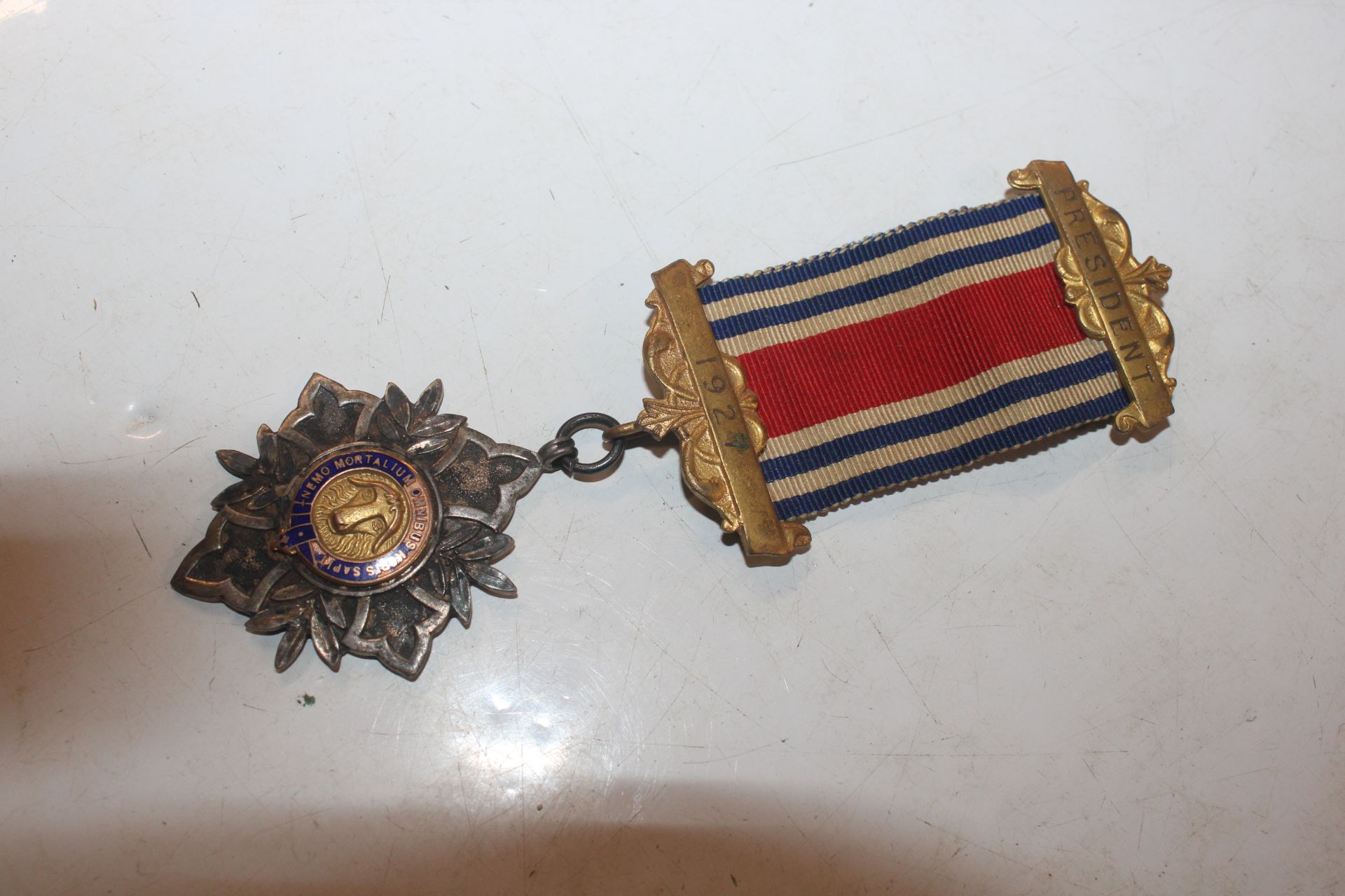 A collection of silver gilt and other Masonic meda - Image 31 of 43