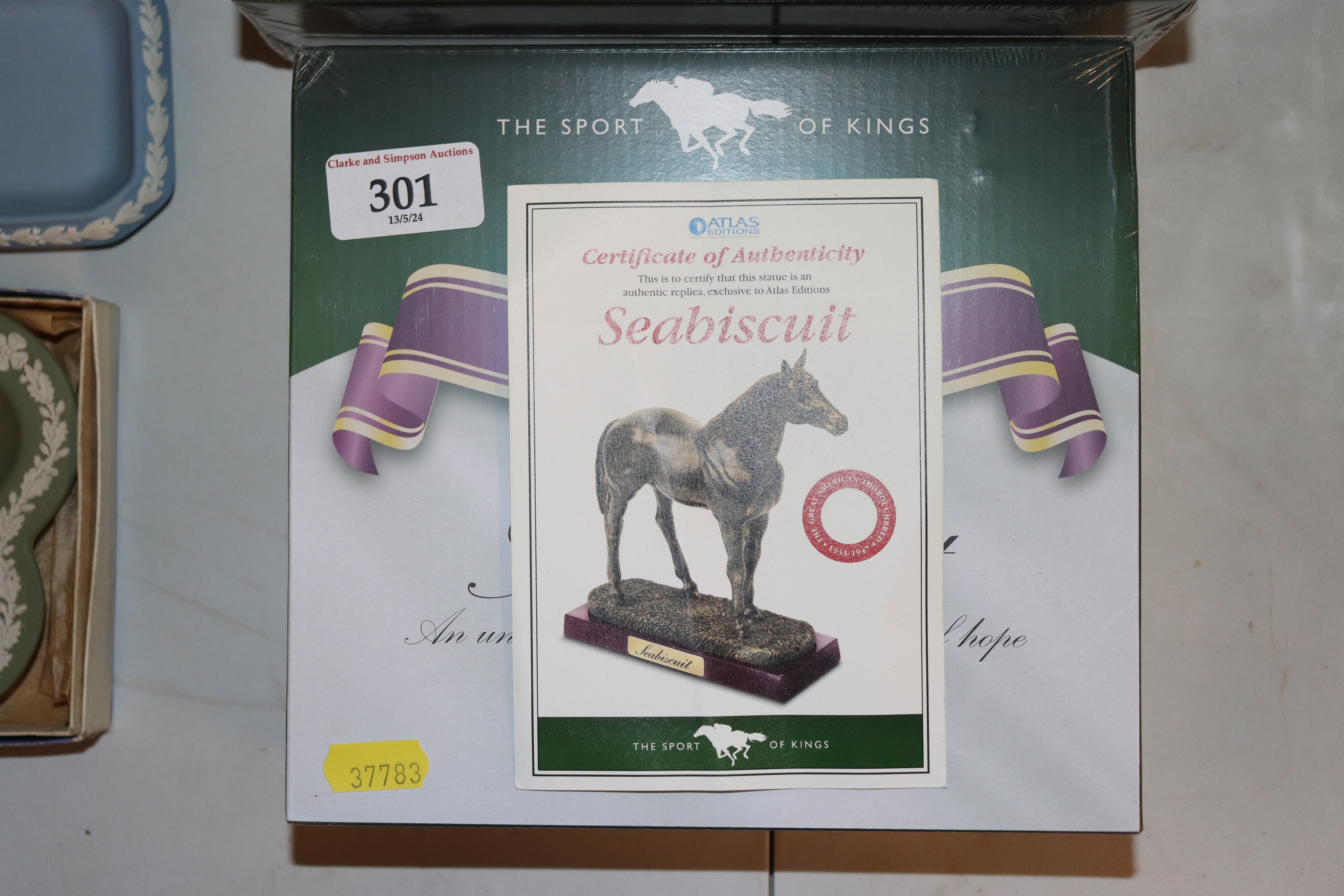 Three Atlas race horse models in original boxes - Image 2 of 4