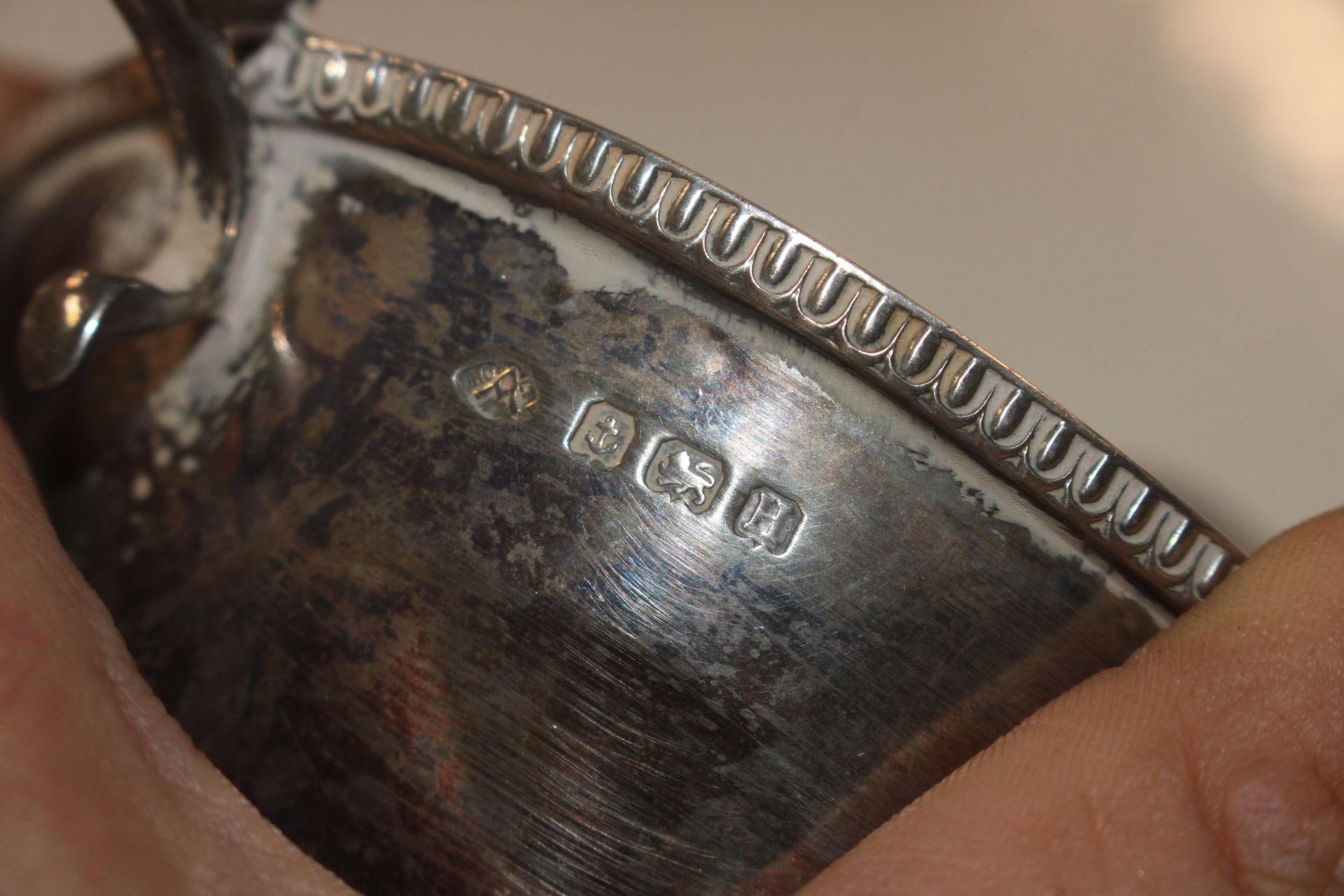 A silver sauce boat, approx. 6oz (231gms) - Image 6 of 6