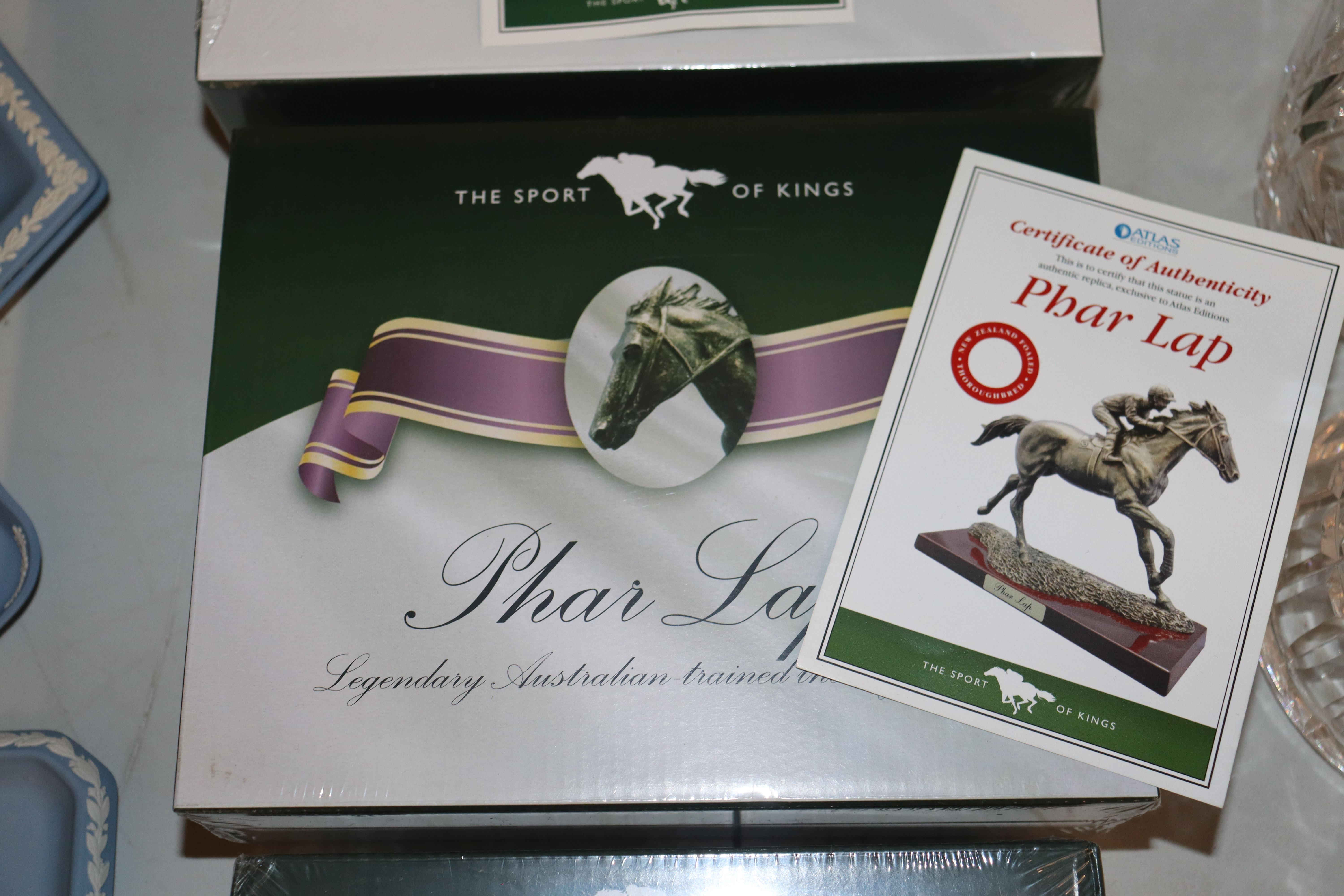 Three Atlas race horse models in original boxes - Image 3 of 4