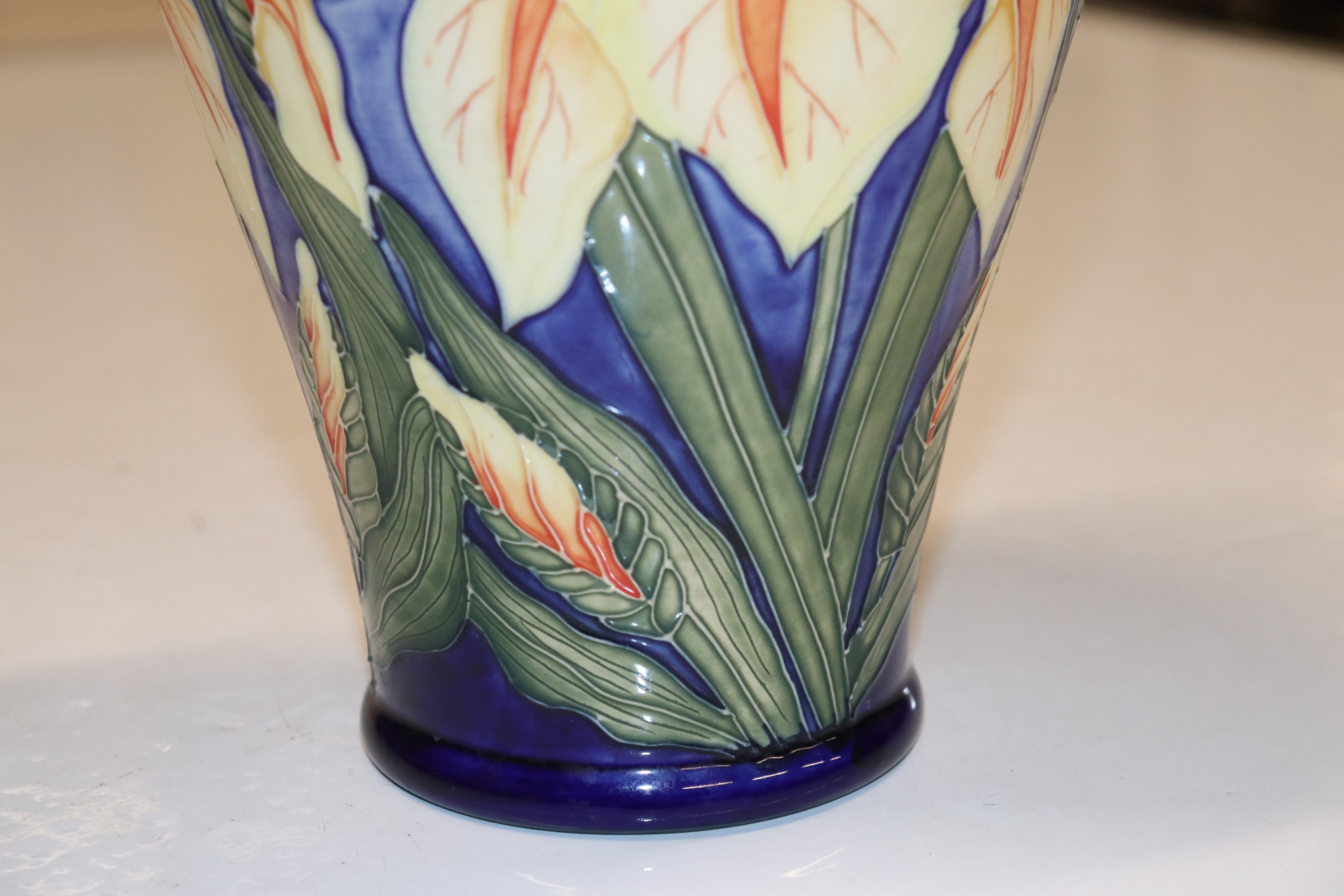 A Moorcroft Pottery vase having floral decoration, - Image 7 of 17