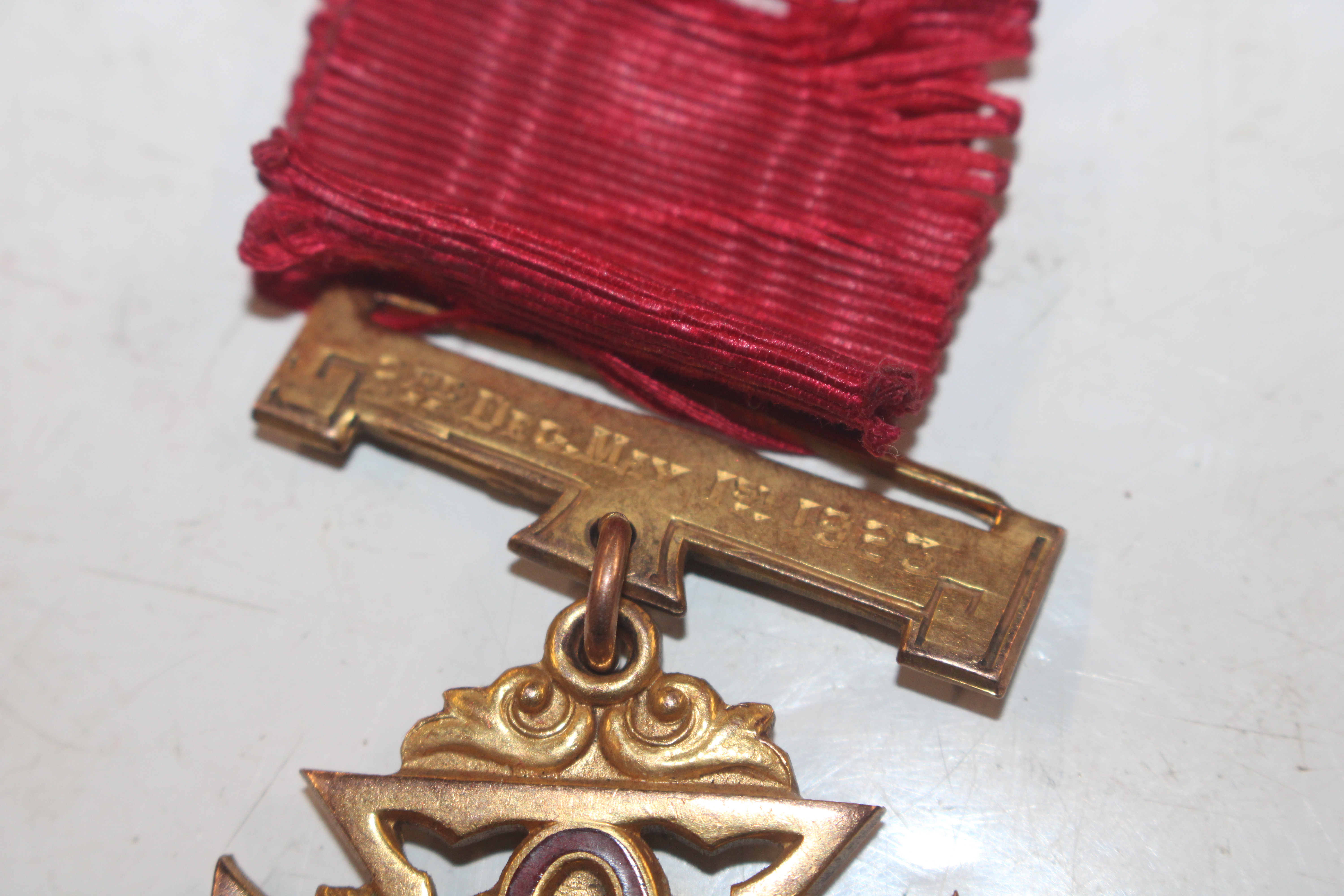 A silver gilt and enamel decorated Masonic medal; - Image 10 of 16