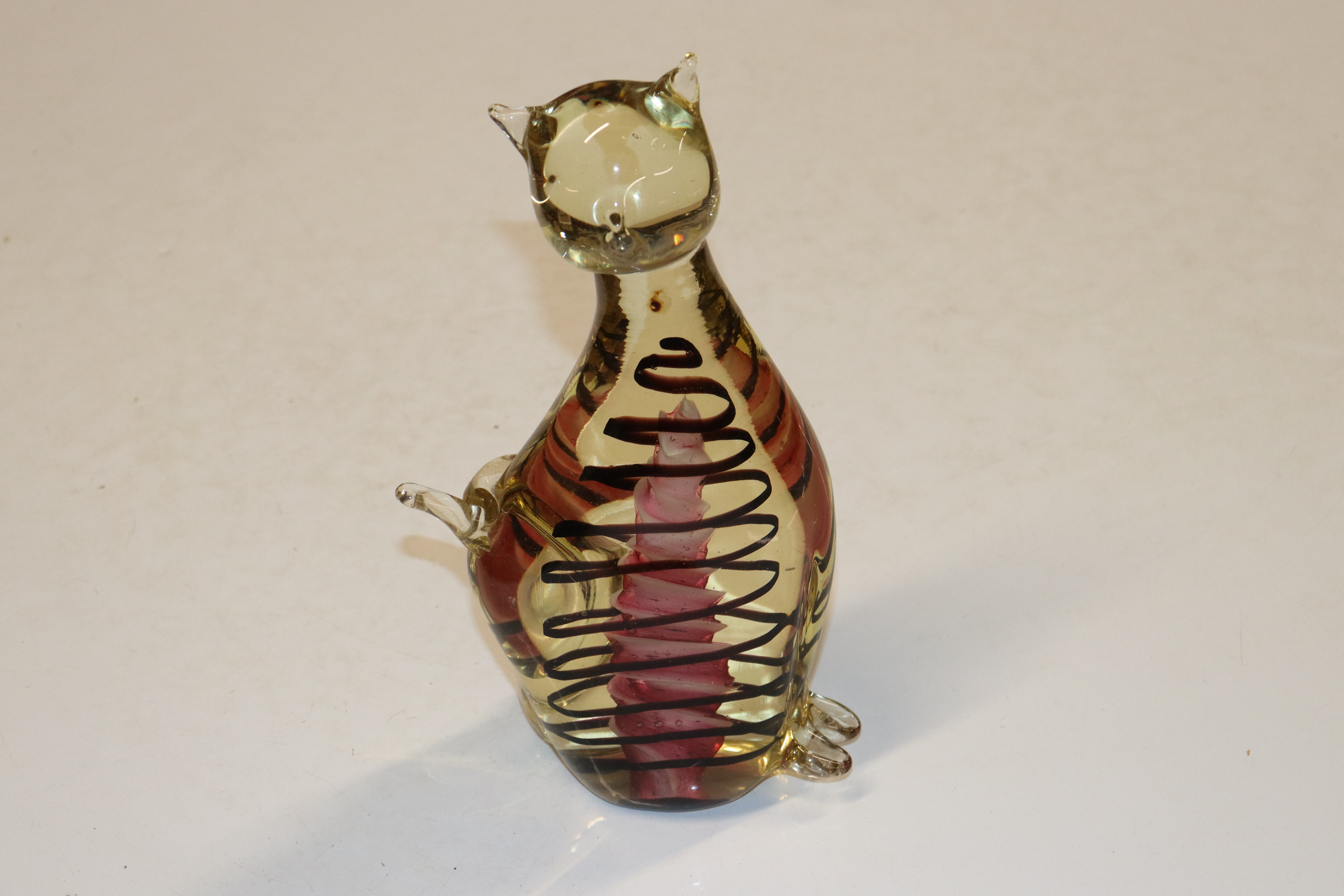 An Art Glass Murano style ornament in the form of