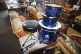 A part Mirage child's drum kit