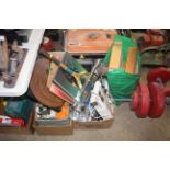 A quantity of miscellaneous items including two ba