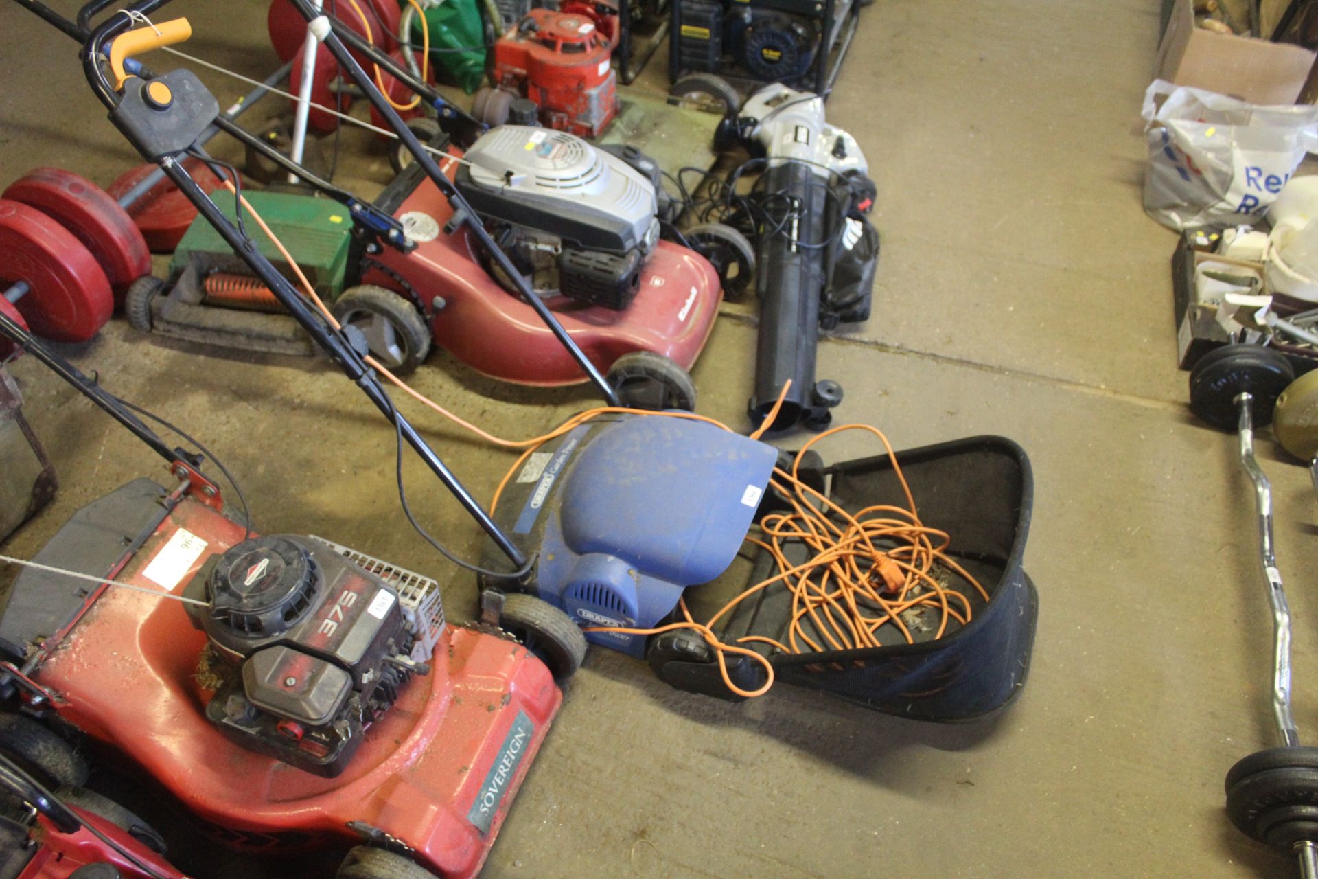 A Draper Garden Power electric scarifier