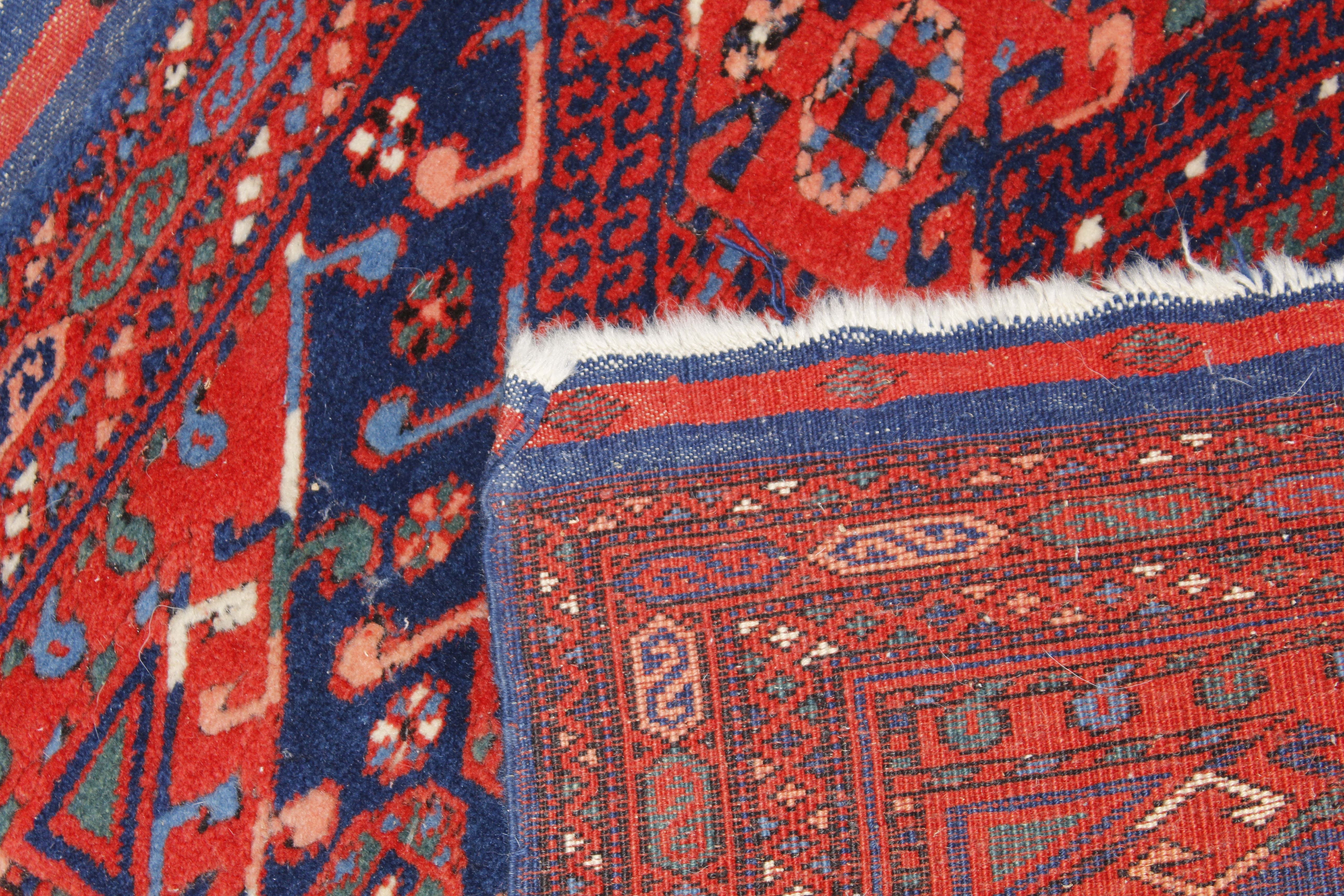 An approx. 3'6" x 3'3" Basmakci wall rug - Image 3 of 3