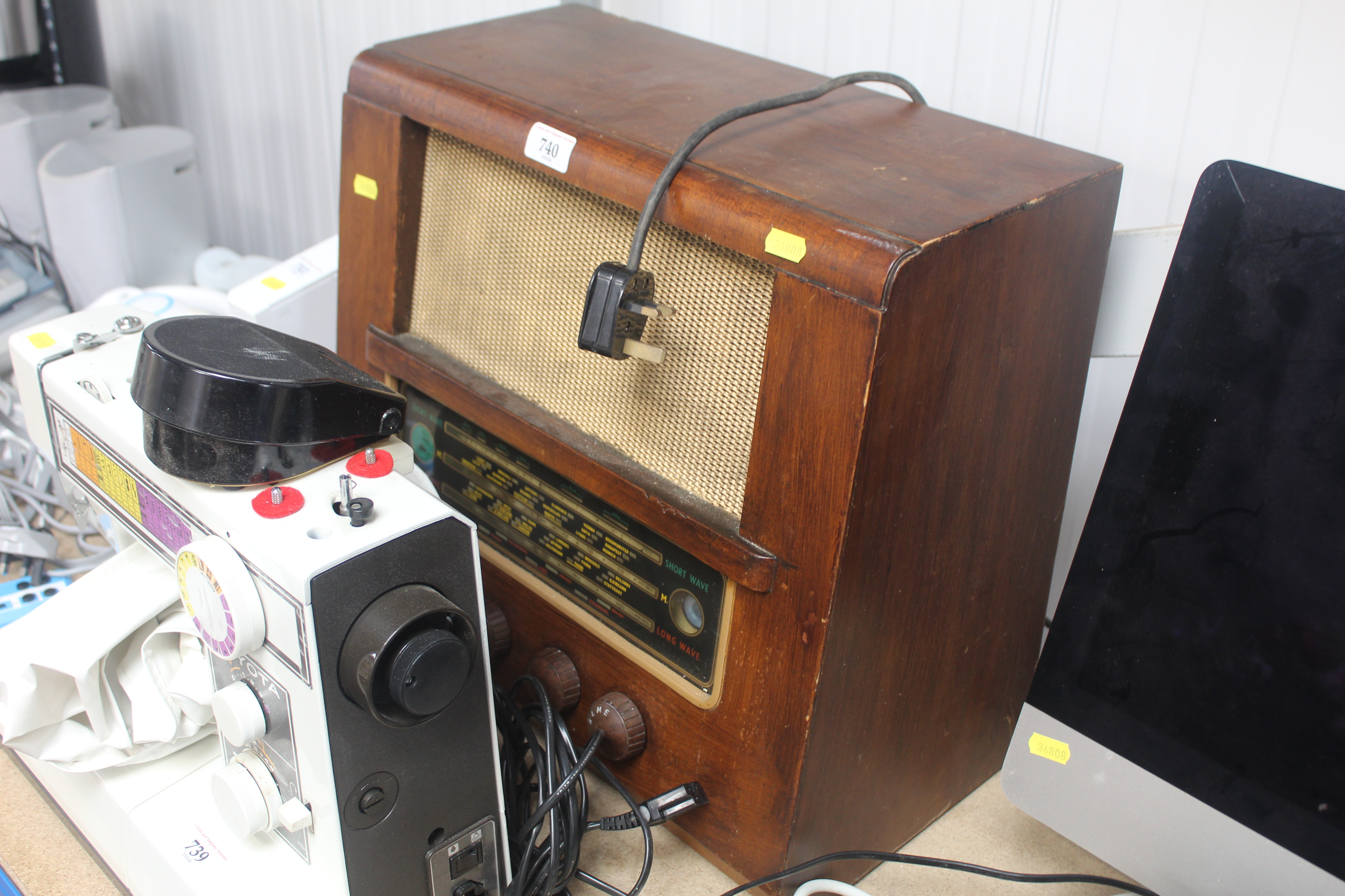 A vintage radio sold as collectors item