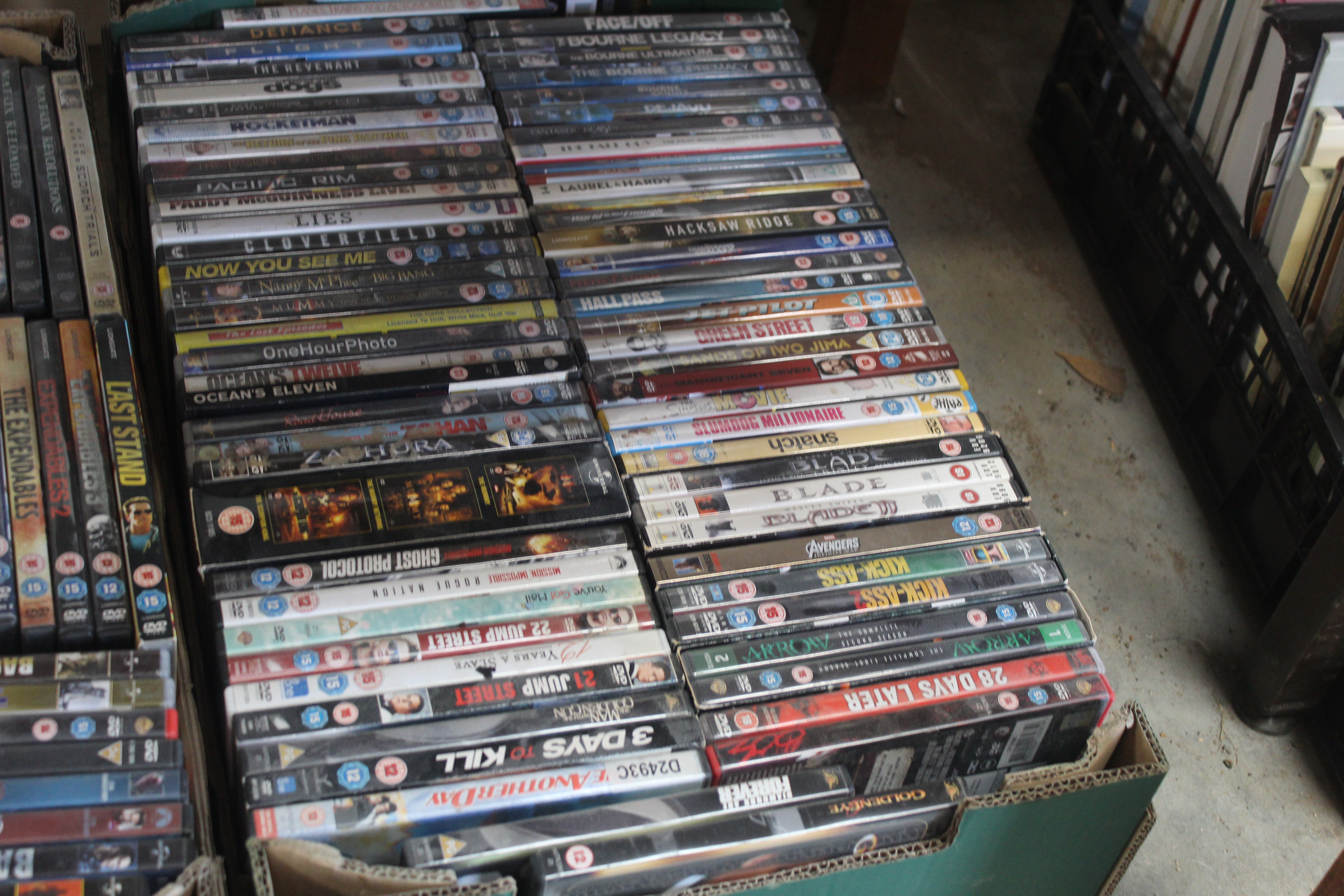 Three boxes of DVDs - Image 2 of 4