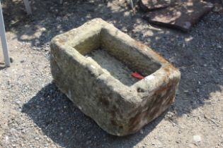 A stone sink