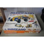 Two boxes of Meccano