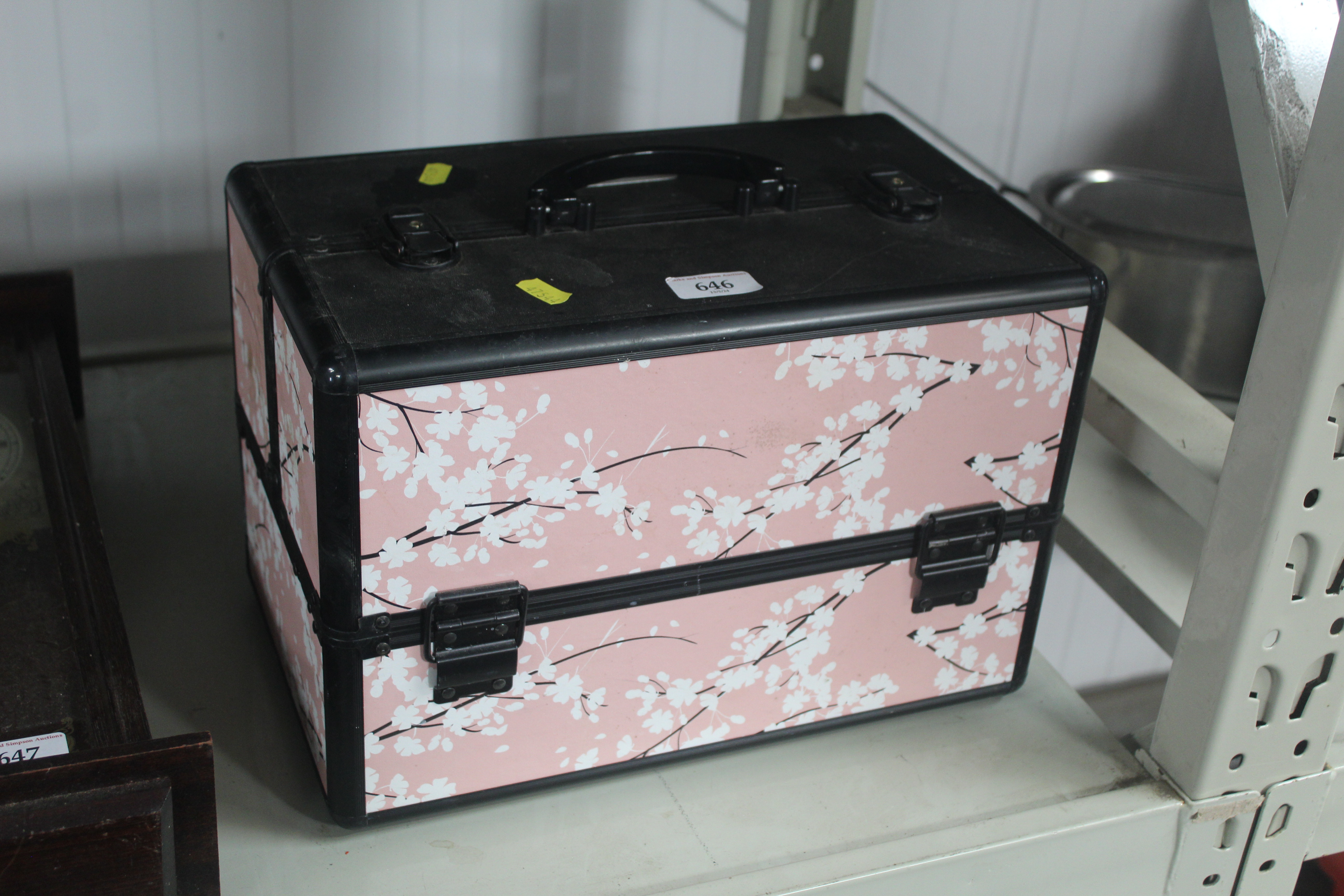 A makeup case