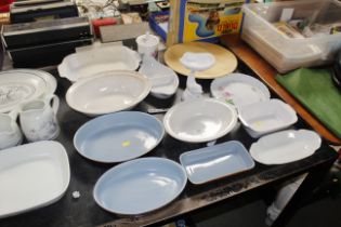 A collection of various cooking dishes