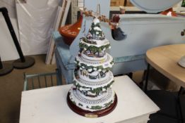 A Thomas Kinkade Christmas ornament 'Wonderland Ex