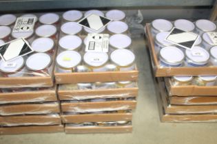 Five boxes of metallic gold paint