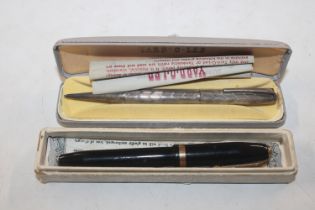 A silver cased Yard-o-Lead propelling pencil and a