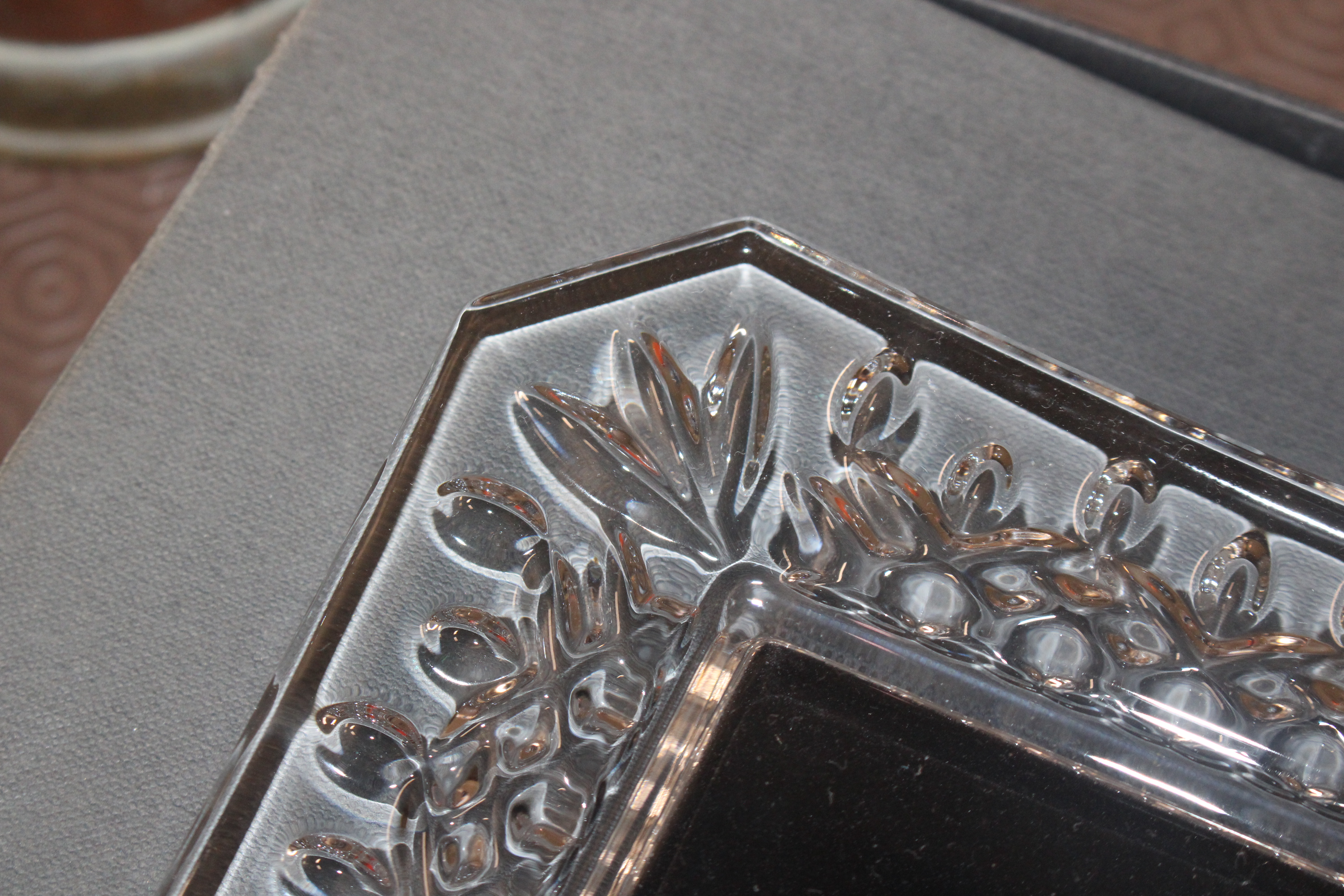 A Waterford crystal Lismore photo frame with origi - Bild 2 aus 6