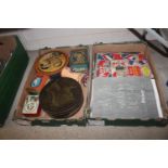 Two boxes of various Royal Commemorative items to