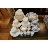 A quantity of various tea and dinnerware to includ
