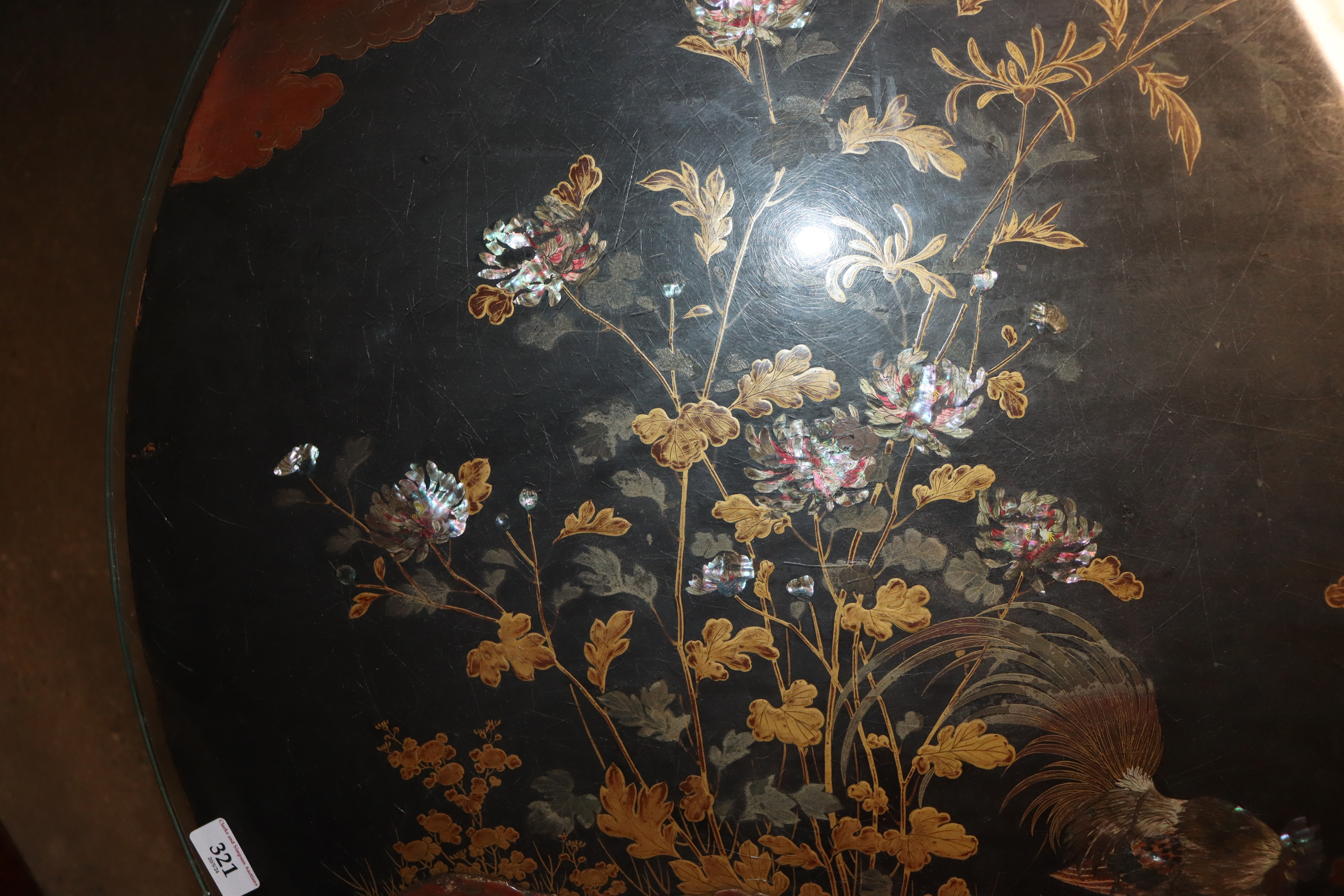 A 19th Century Oriental lacquered and mother of pe - Image 7 of 12