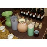 A quantity of jugs to include stoneware, Lovatts,