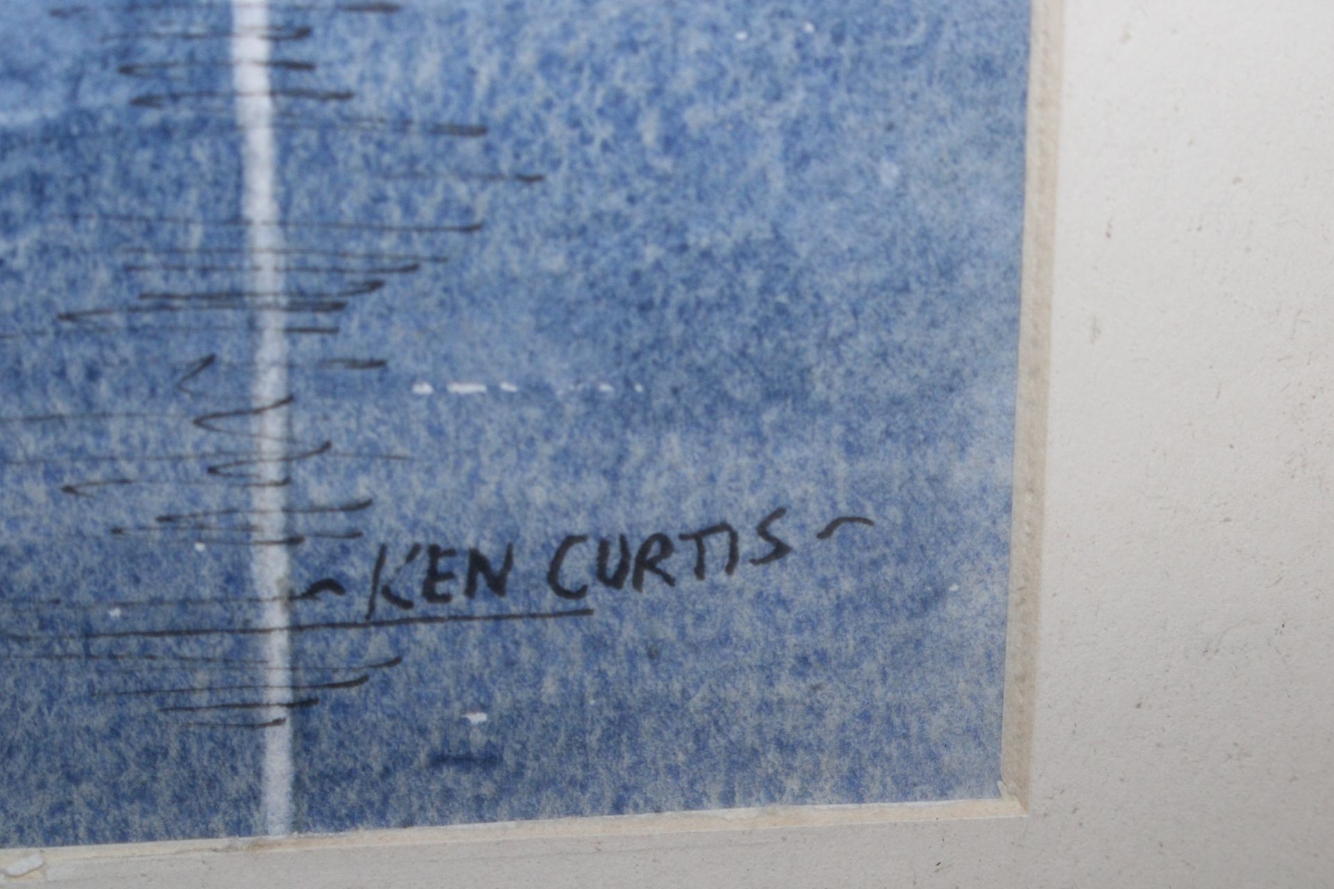 Ken Curtis, watercolour study of Blakeney - Image 3 of 3