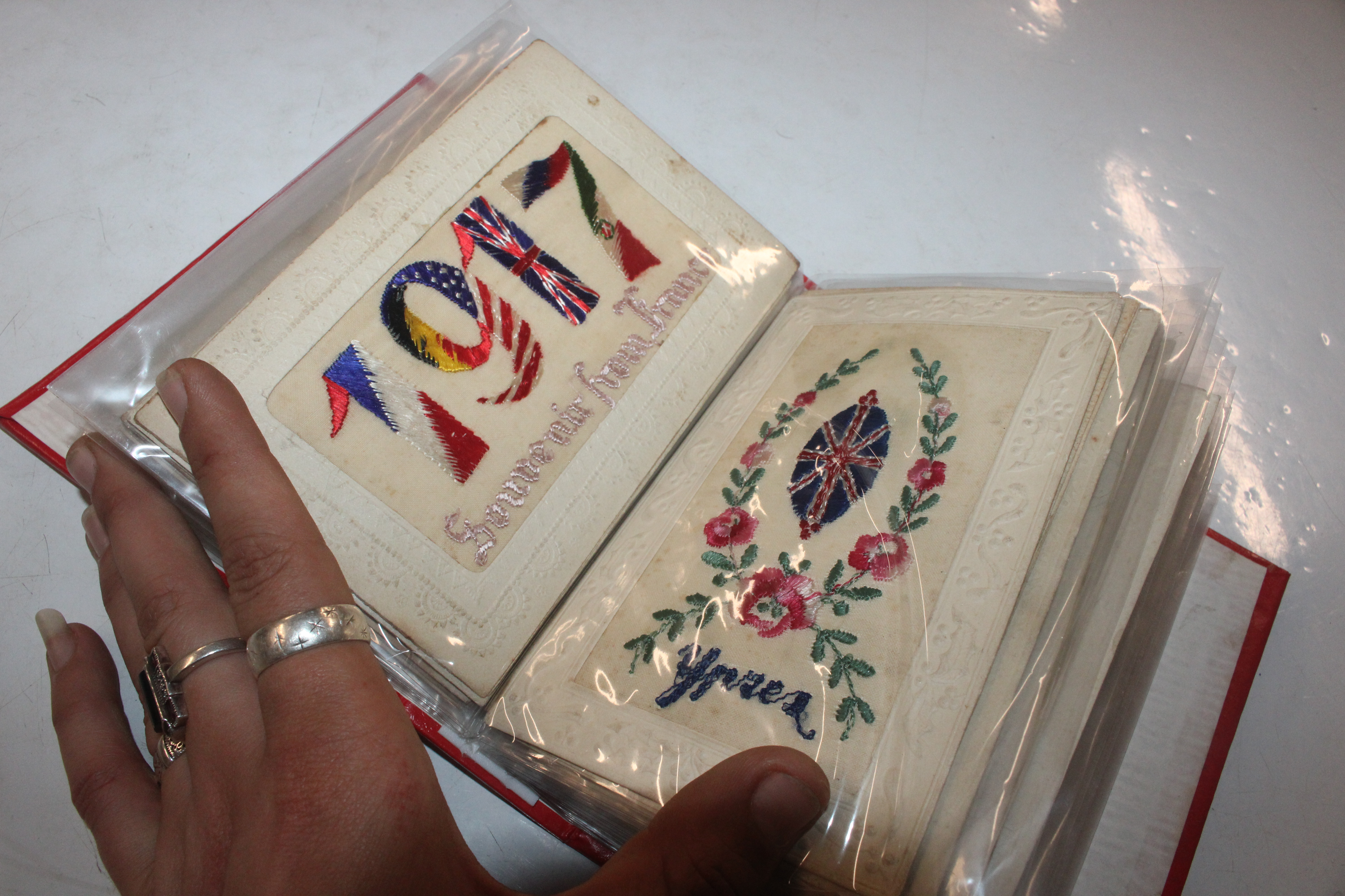 A box containing various post-cards to include Art - Image 10 of 21